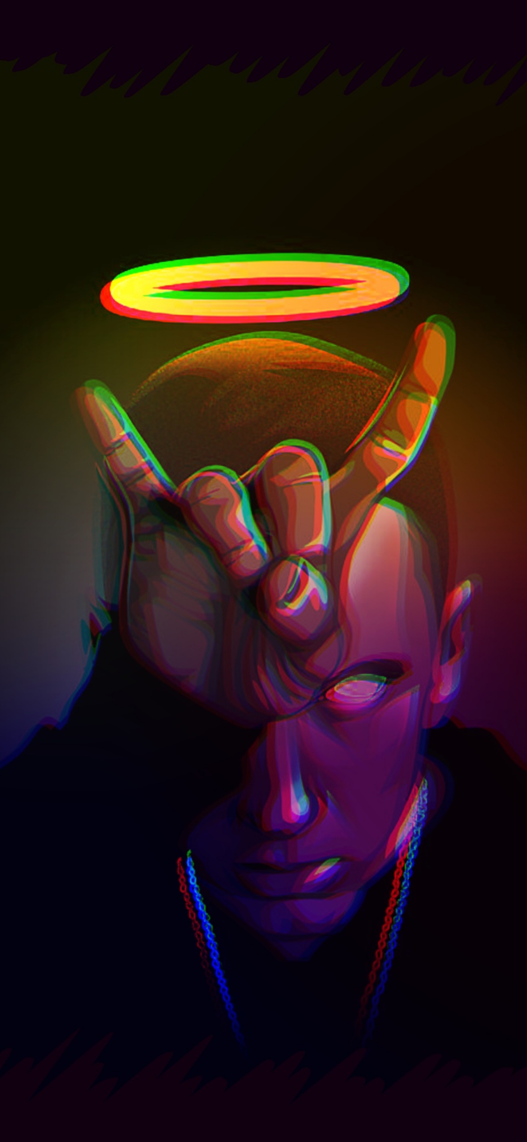 Halo Devilish Portrait - portrait wallpaper for OpersCraft