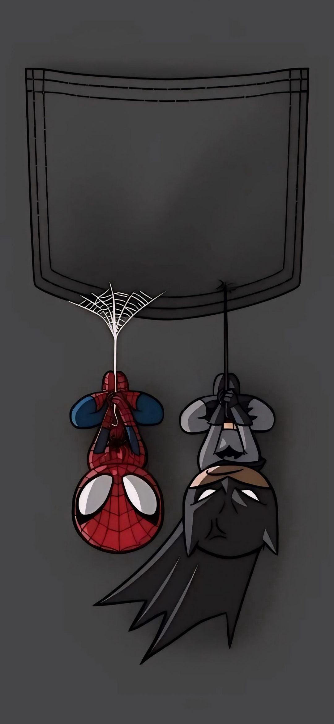 Hanging Superhero Buddies - random wallpaper for OpersCraft