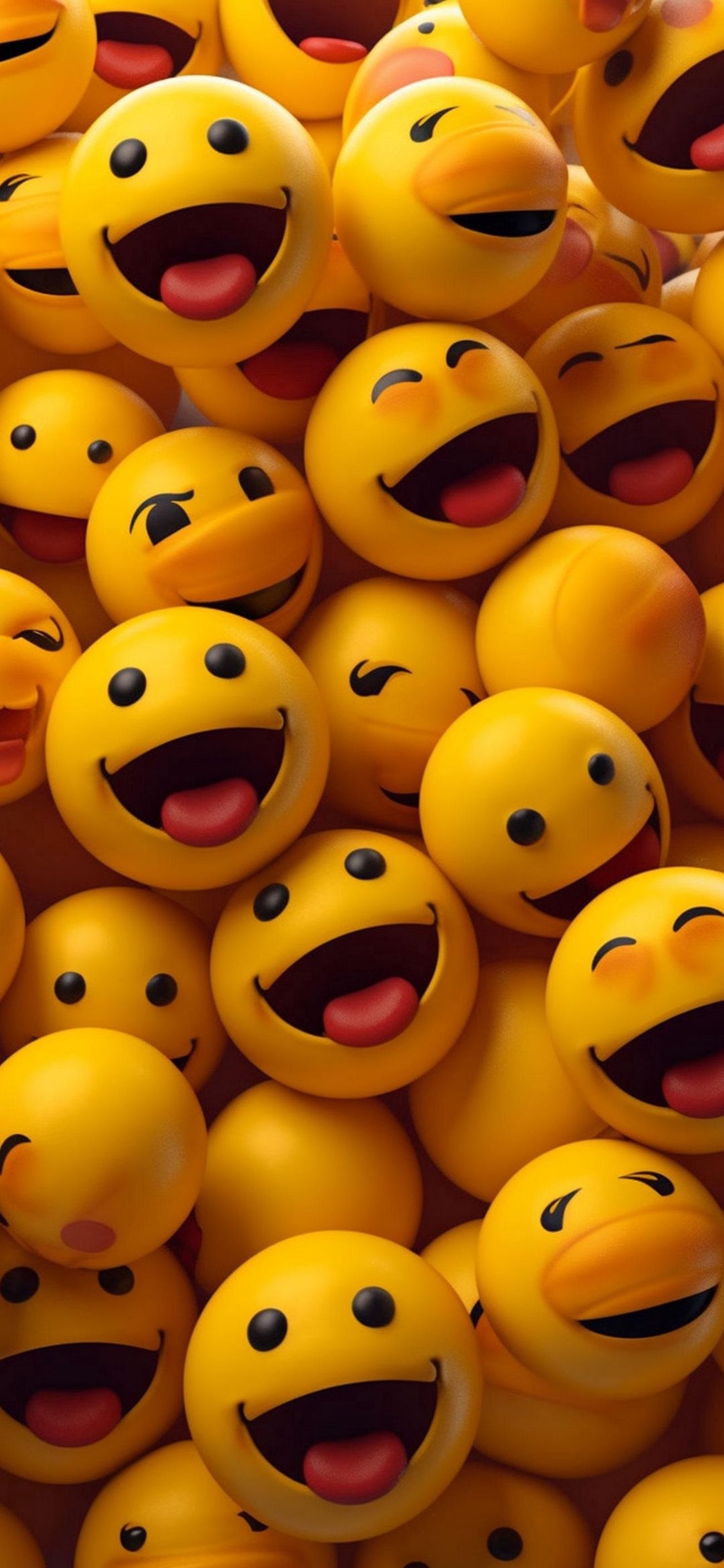 Happy Emoji Faces Collage - emoji wallpaper for OpersCraft