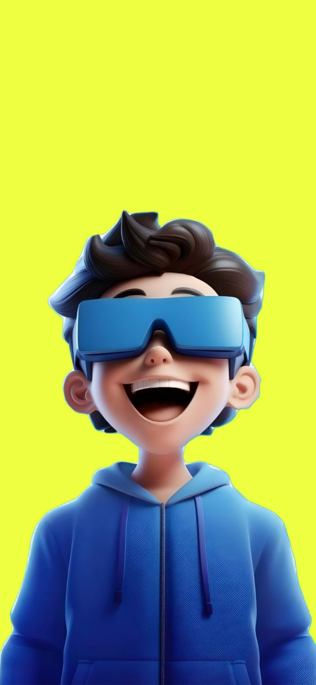 Happy VR Boy - character wallpaper for OpersCraft