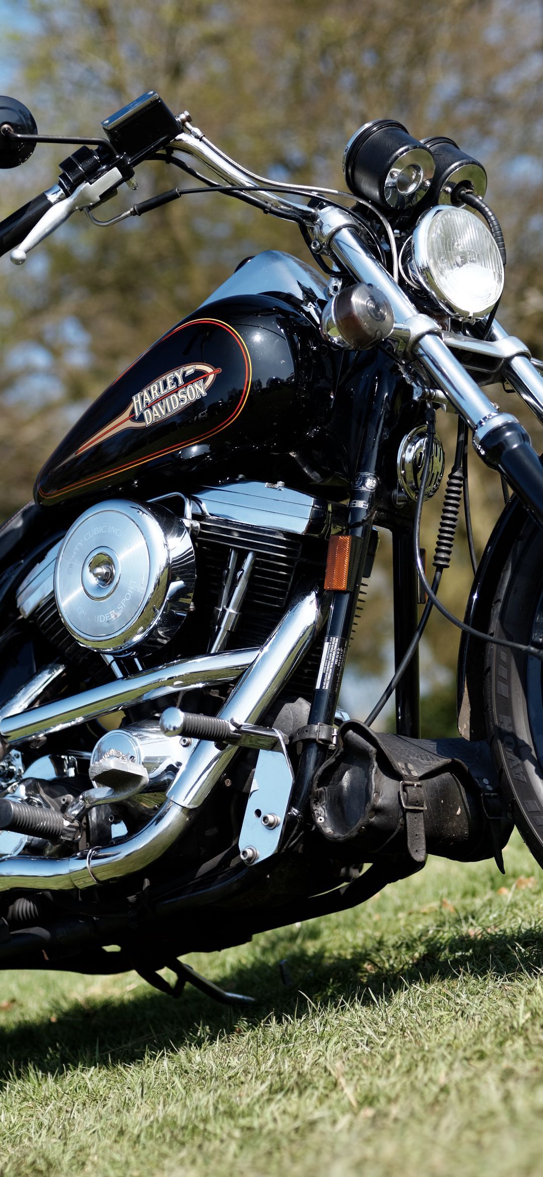 Harley Davidson Close-Up - motorcycle wallpaper for OpersCraft