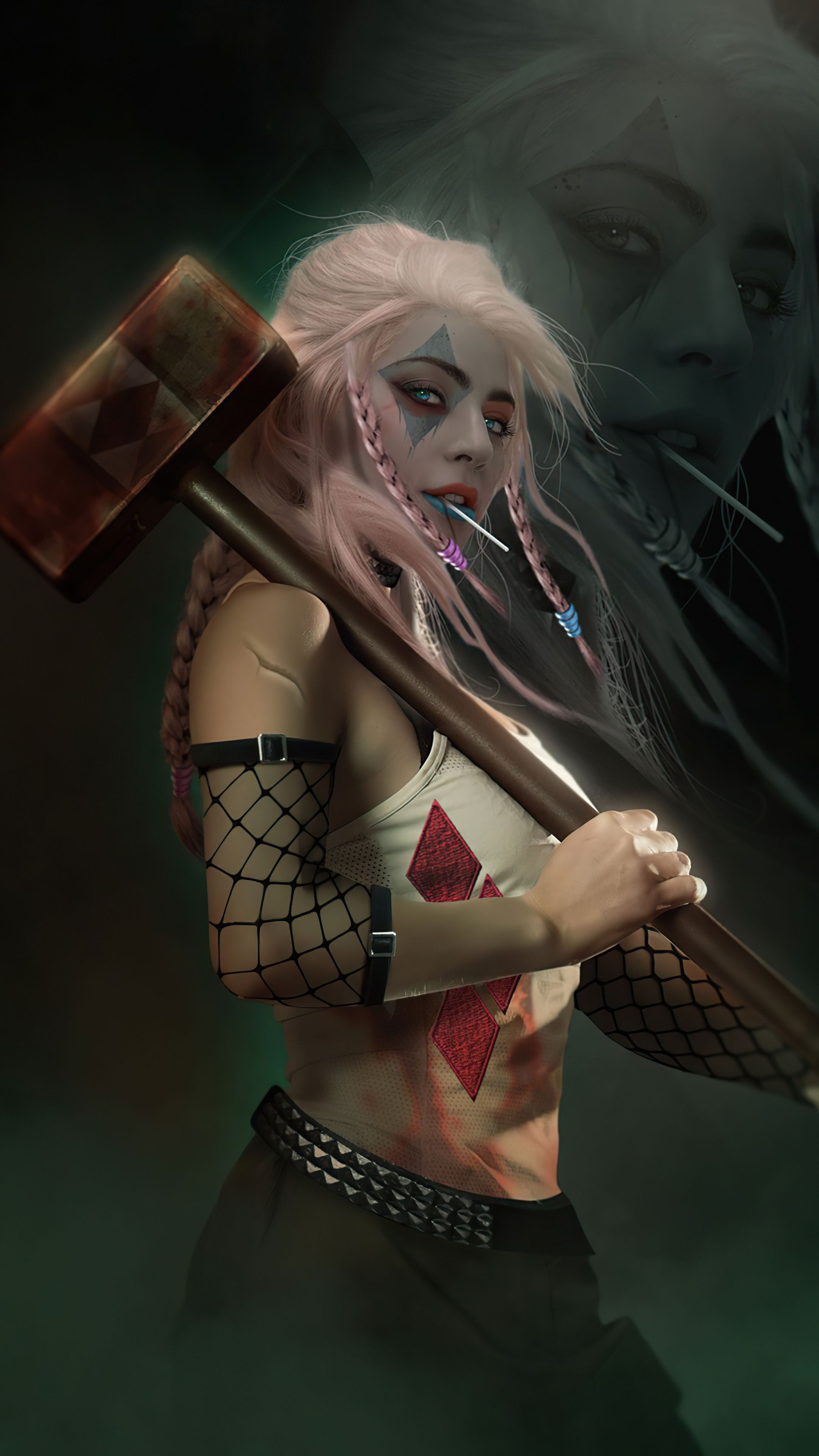 Harley Quinn with Hammer - random wallpaper for OpersCraft