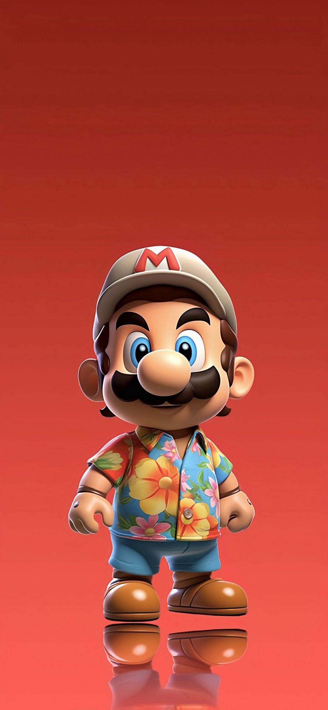 Hawaiian Shirt Mario - random wallpaper for OpersCraft