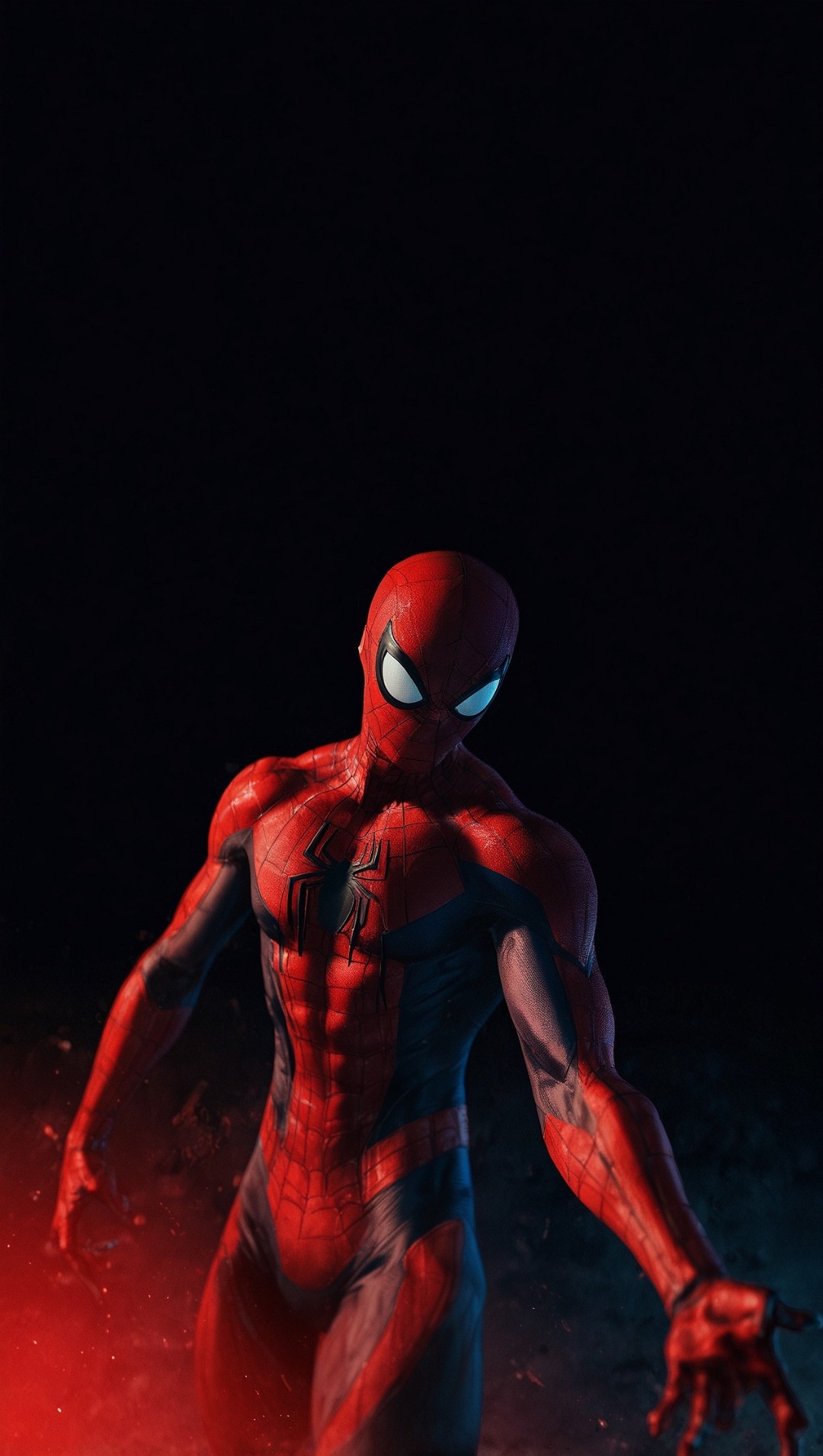 Heroic Spiderman Pose - spider-man wallpaper for OpersCraft
