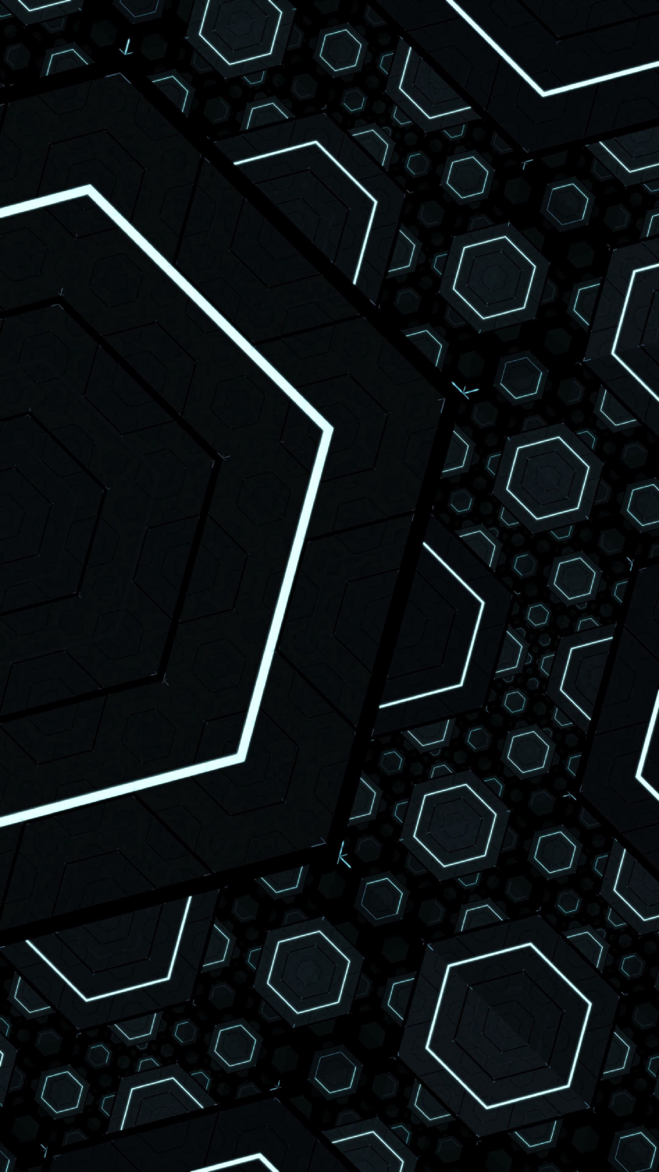 Hexagon Glow Abstract - abstract wallpaper for OpersCraft