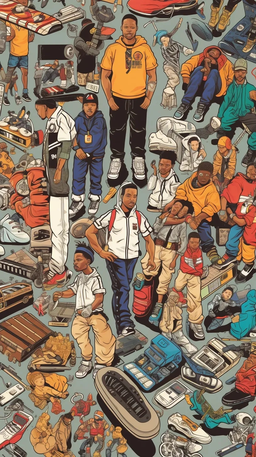 Hip Hop Collage - hip-hop wallpaper for OpersCraft