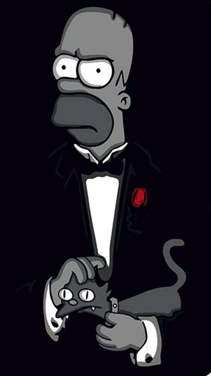 Homer Simpson Godfather - simpsons wallpaper for OpersCraft
