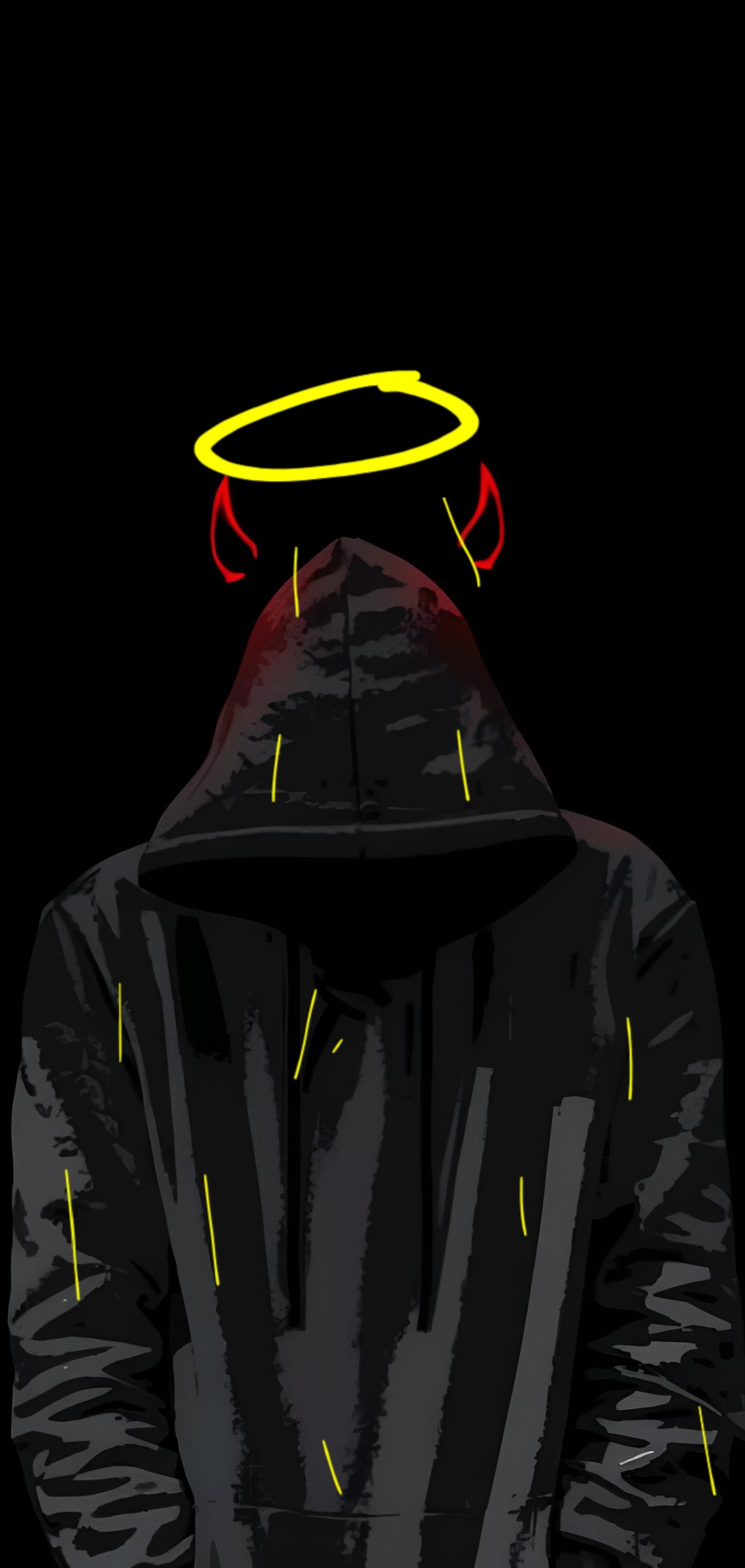 Hooded Figure with Halo - ghetto wallpaper for OpersCraft