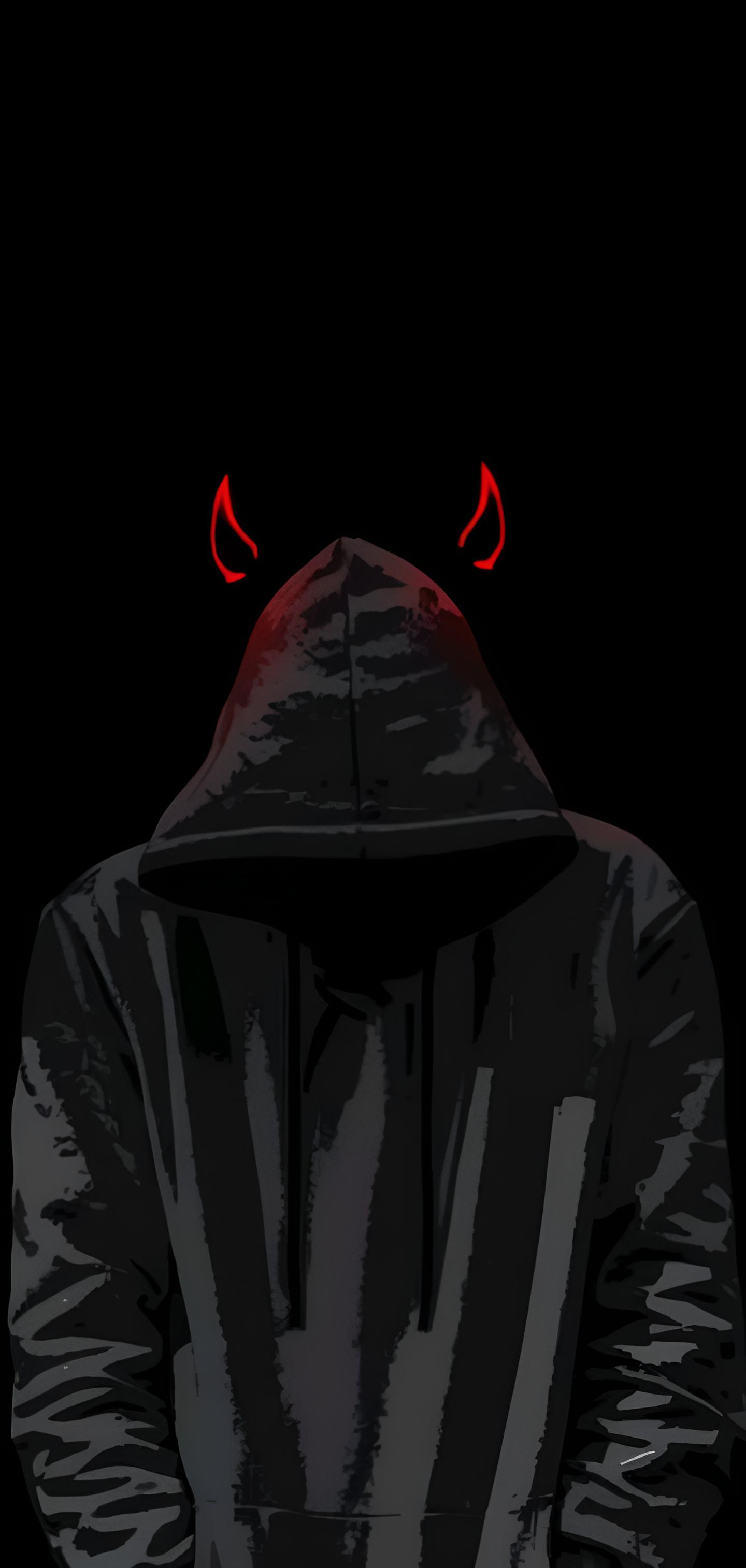 Hooded Figure with Horns - ghetto wallpaper for OpersCraft