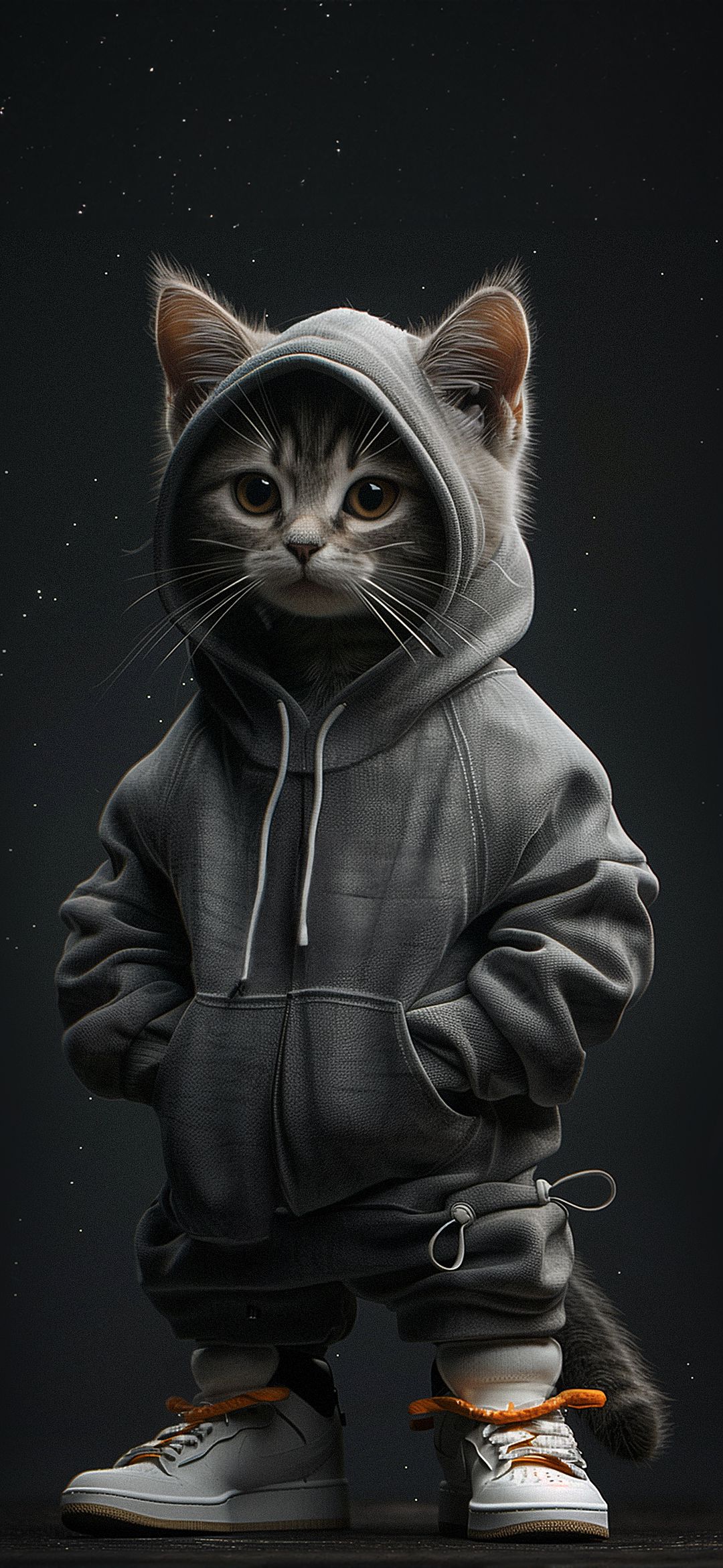 Hoodie Cat Cool - animals wallpaper for OpersCraft