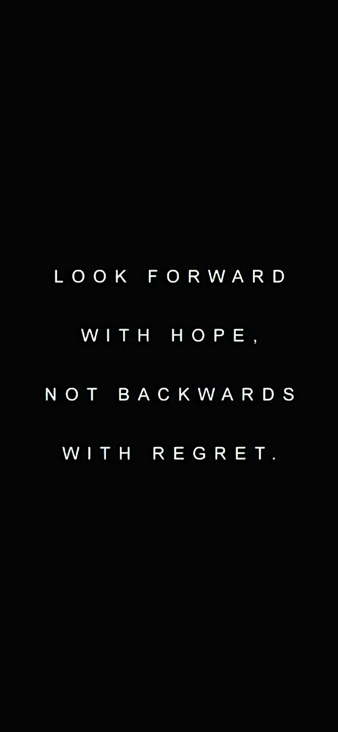 Hopeful Forward Look - motivation wallpaper for OpersCraft