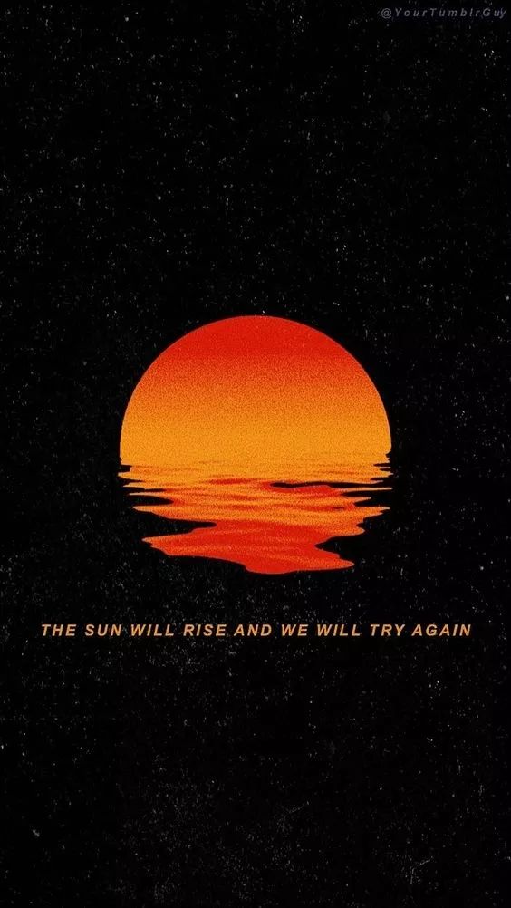 Hopeful Sunset Reflection - motivation wallpaper for OpersCraft