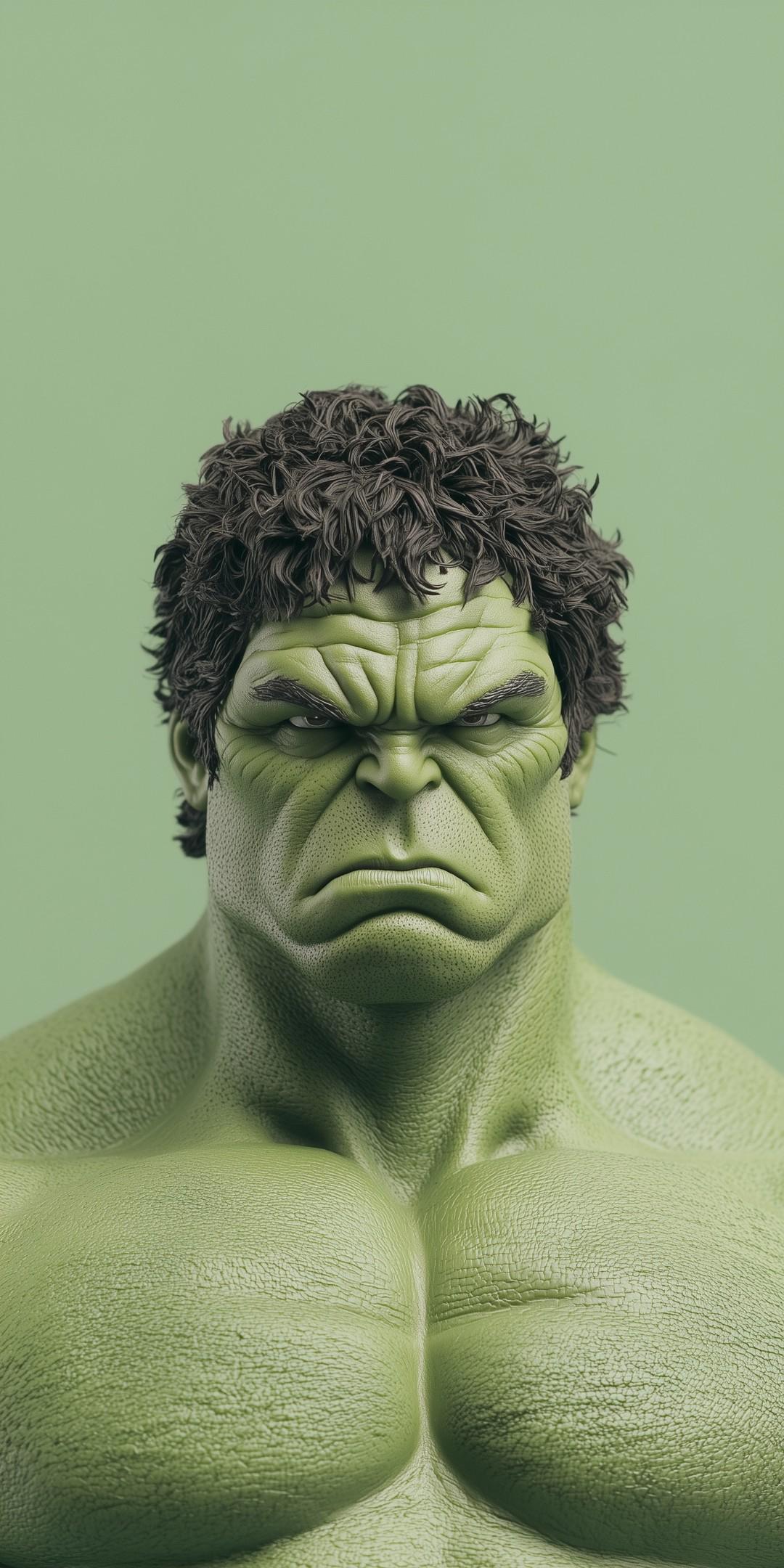 Hulk's Intense Gaze - marvel wallpaper for OpersCraft
