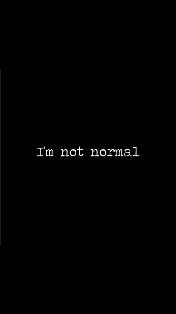 I'm Not Normal - random wallpaper for OpersCraft