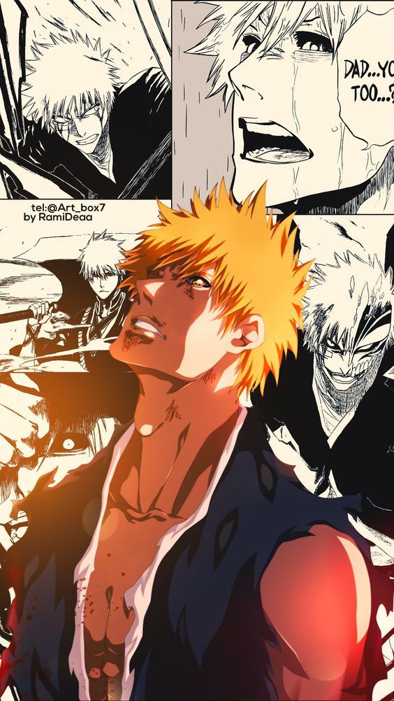 Ichigo Kurosaki Manga Panel - bleach wallpaper for OpersCraft