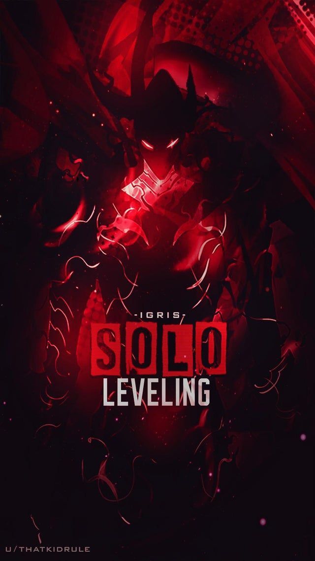 Igris Solo Leveling Red - anime wallpaper for OpersCraft