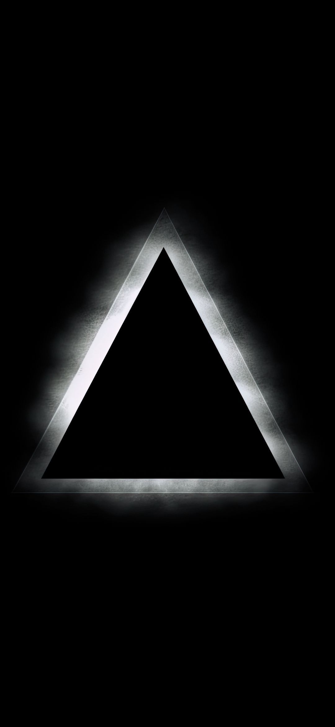 Illuminated Triangle on Black - abstract wallpaper for OpersCraft