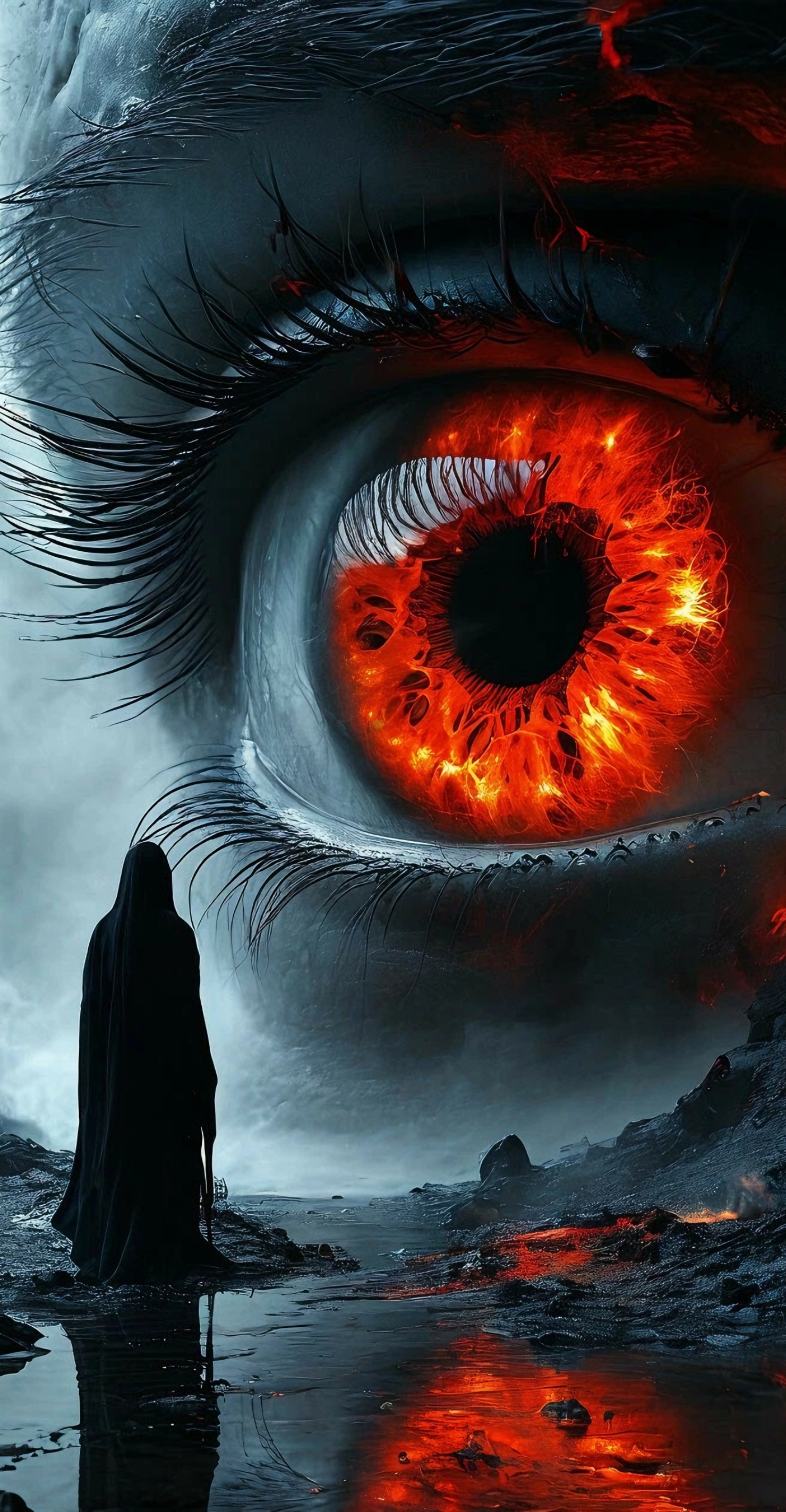 Inferno Eye Grim Reaper - fantasy wallpaper for OpersCraft