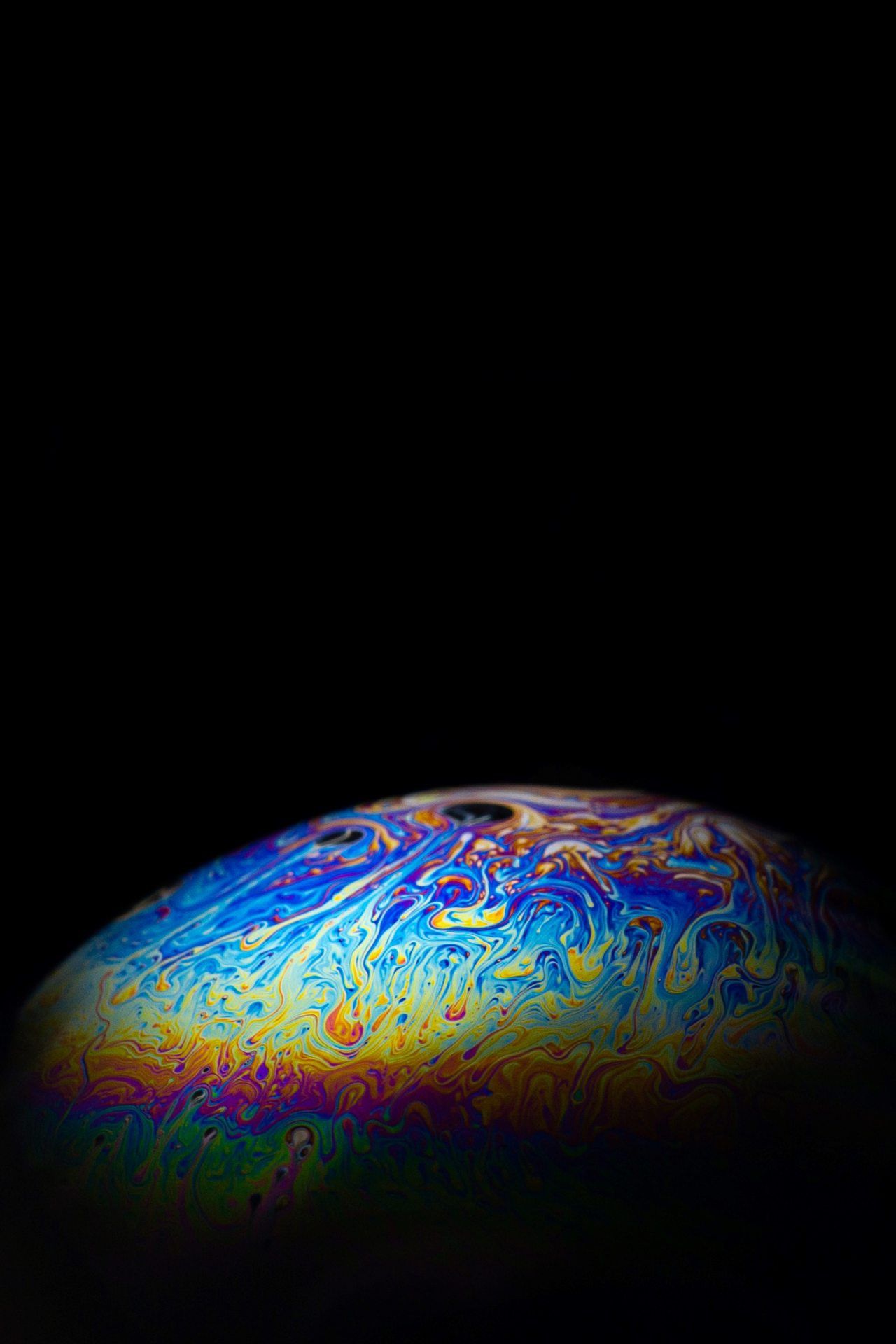 Iridescent Soap Bubble Sphere - abstract wallpaper for OpersCraft