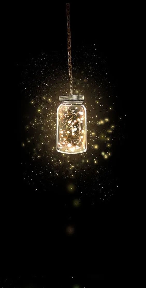 Jar of Fairy Lights - fantasy wallpaper for OpersCraft