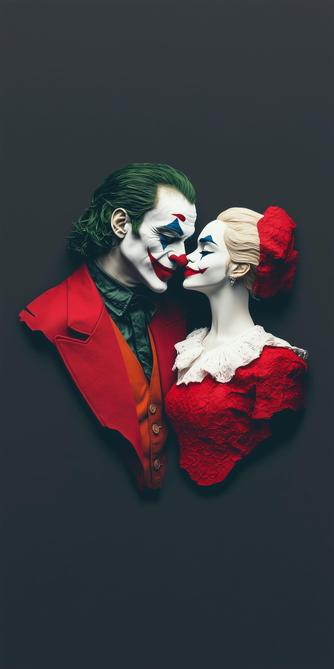 Joker_and_Harley_Quinn_Busts - joker wallpaper for OpersCraft