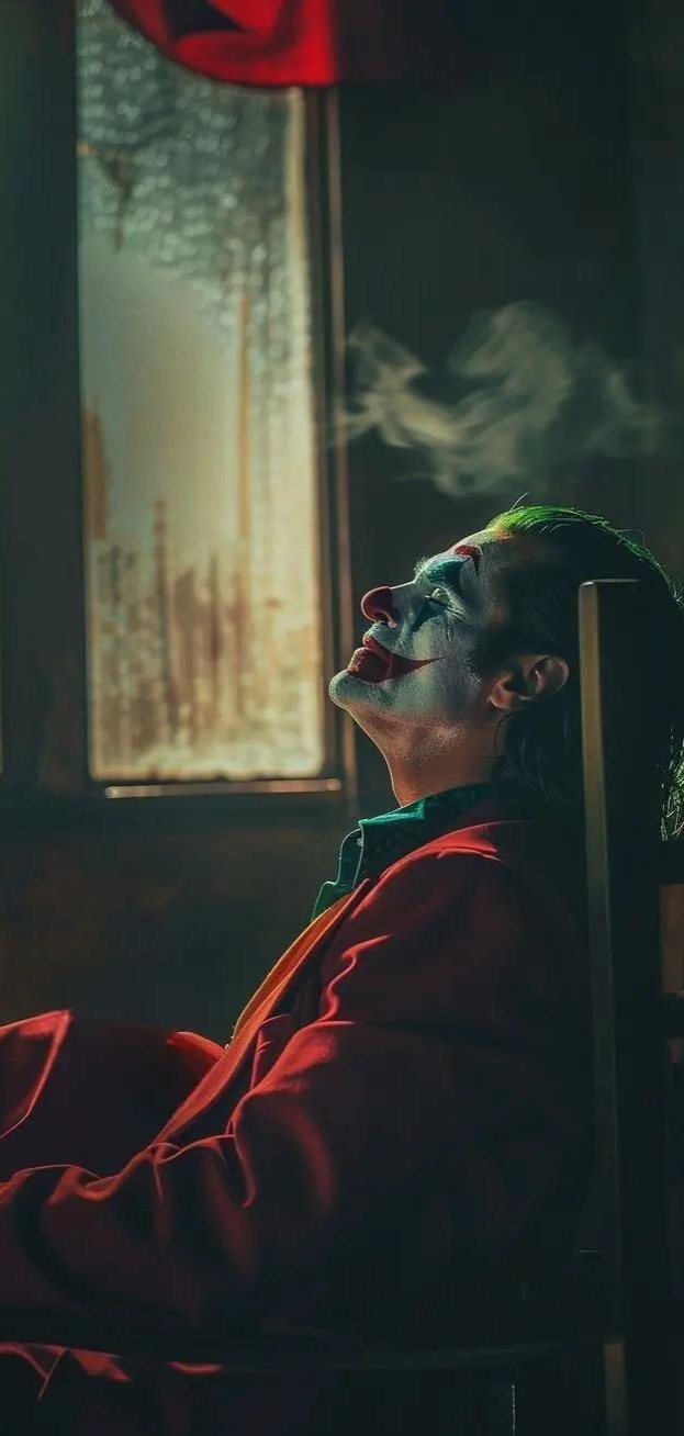 Joker Contemplation Portrait - joker wallpaper for OpersCraft