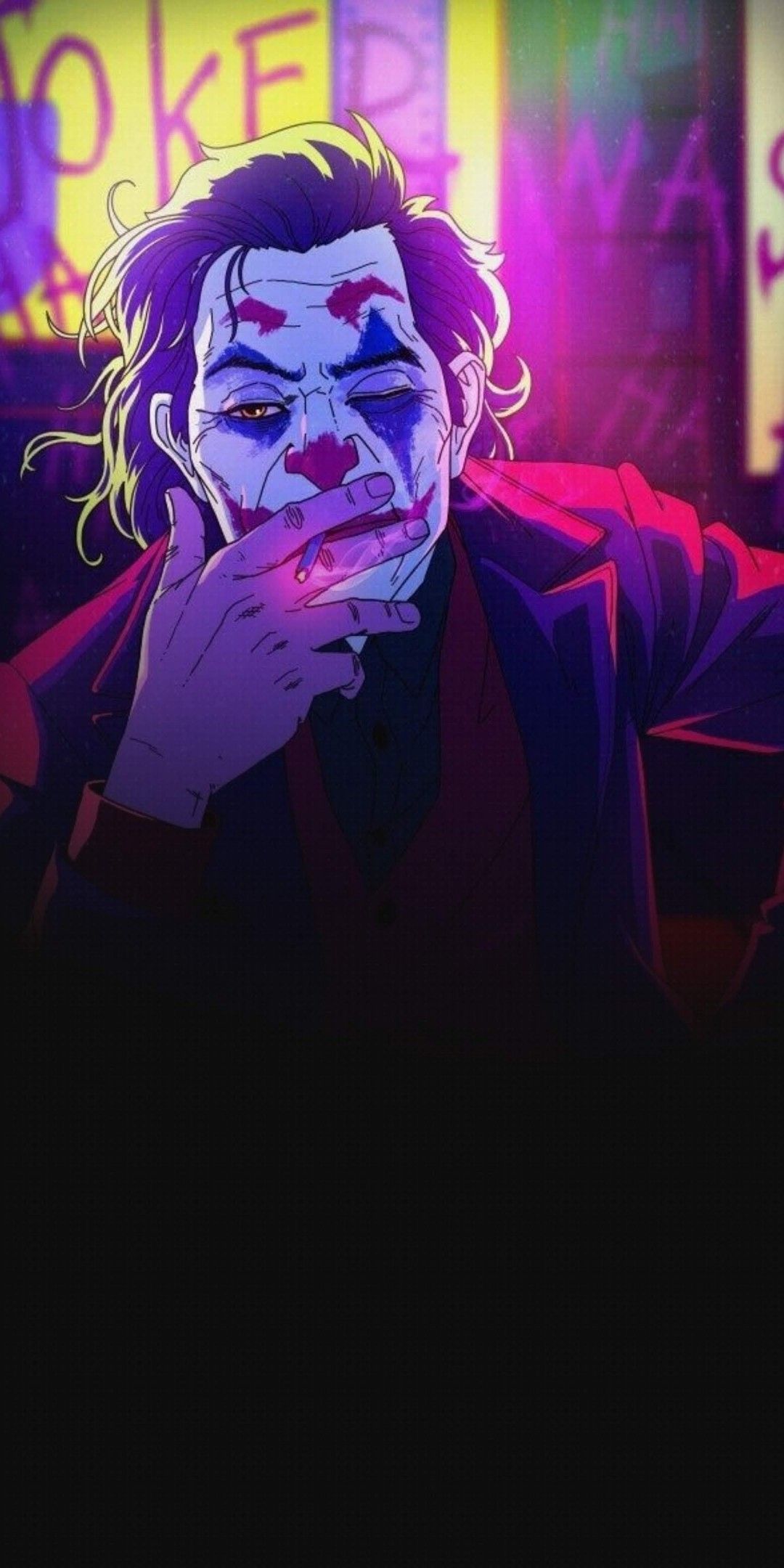 Joker Smoking Portrait - joker wallpaper for OpersCraft