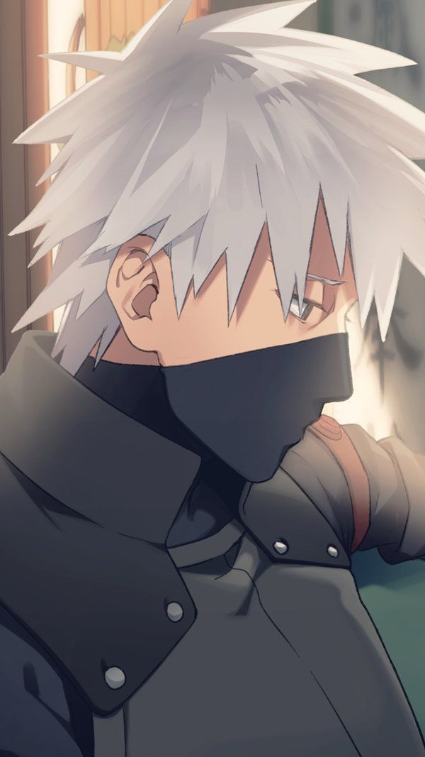 Kakashi Anime Portrait - naruto wallpaper for OpersCraft