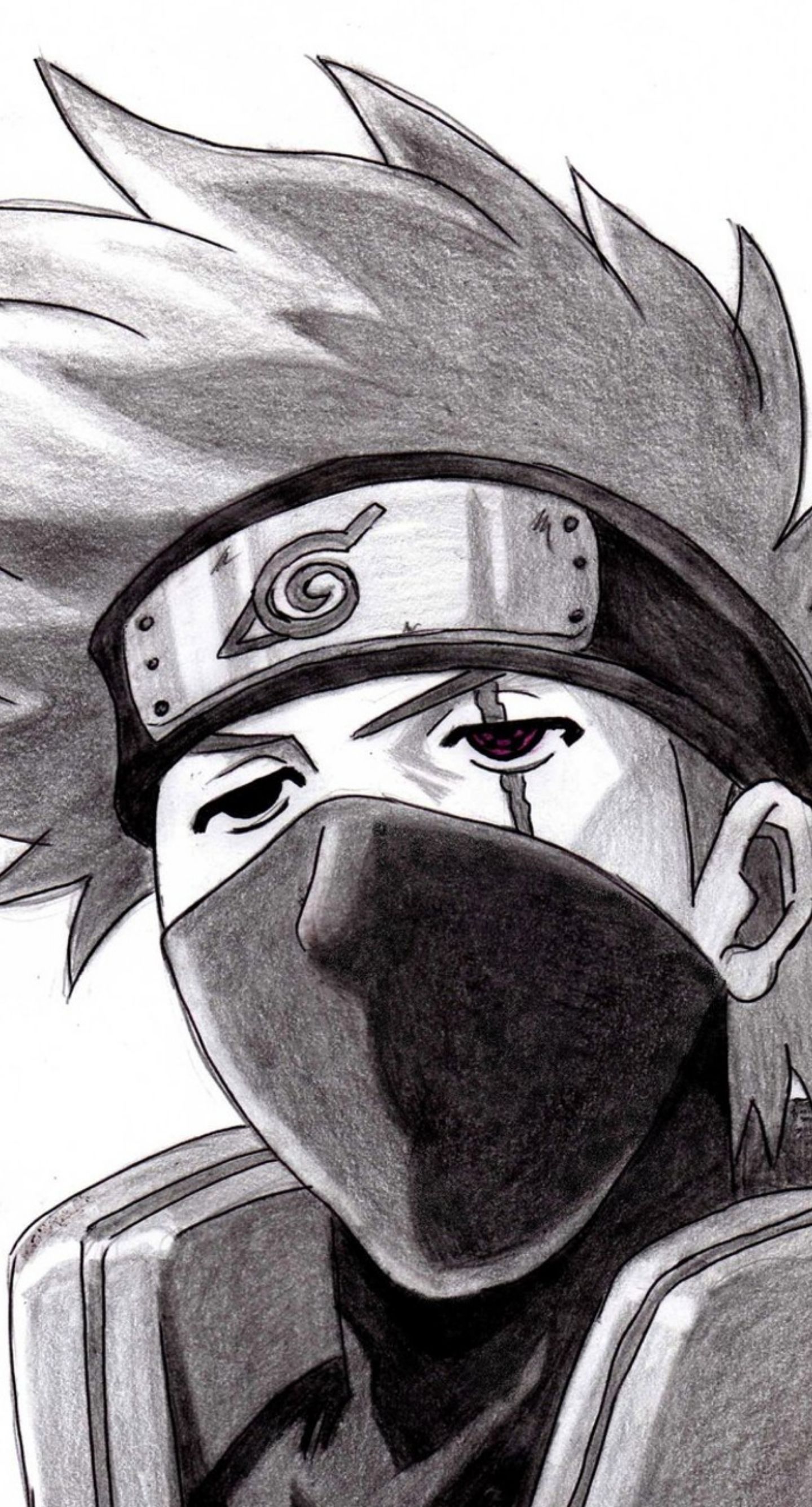 Kakashi Hatake Drawing - naruto wallpaper for OpersCraft