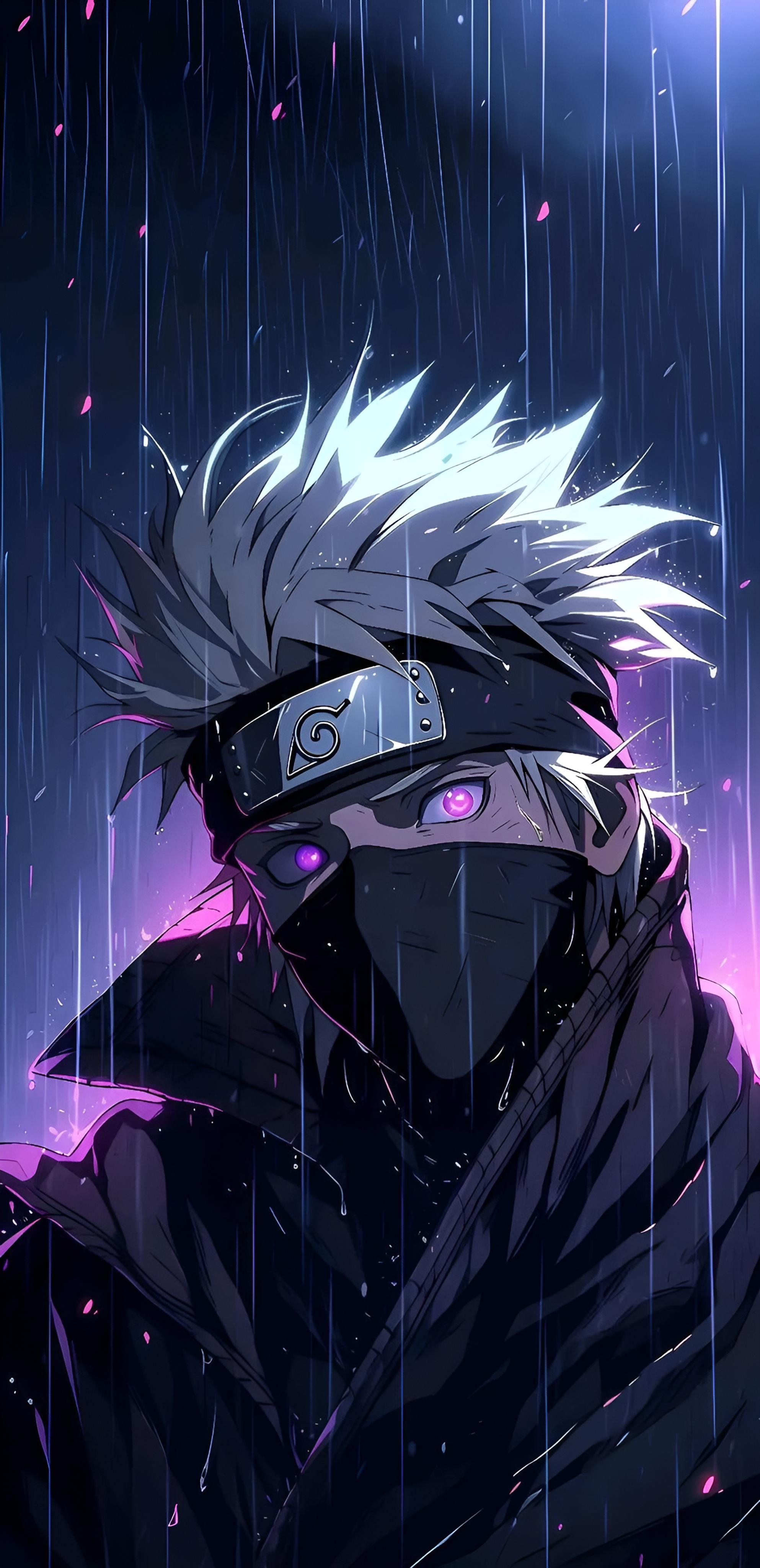 Kakashi_Hatake_Purple_Rain - random wallpaper for OpersCraft