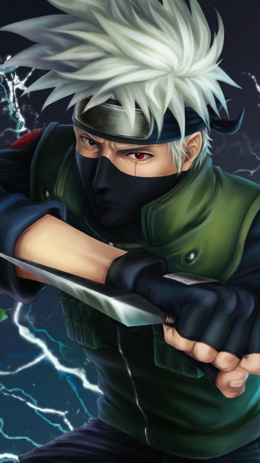 Kakashi Lightning Blade Stance - naruto wallpaper for OpersCraft