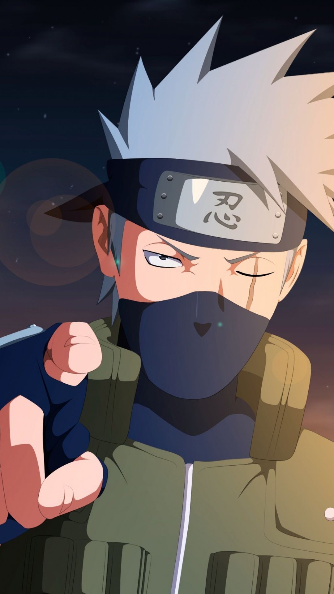 Kakashi Pointing Forward - naruto wallpaper for OpersCraft