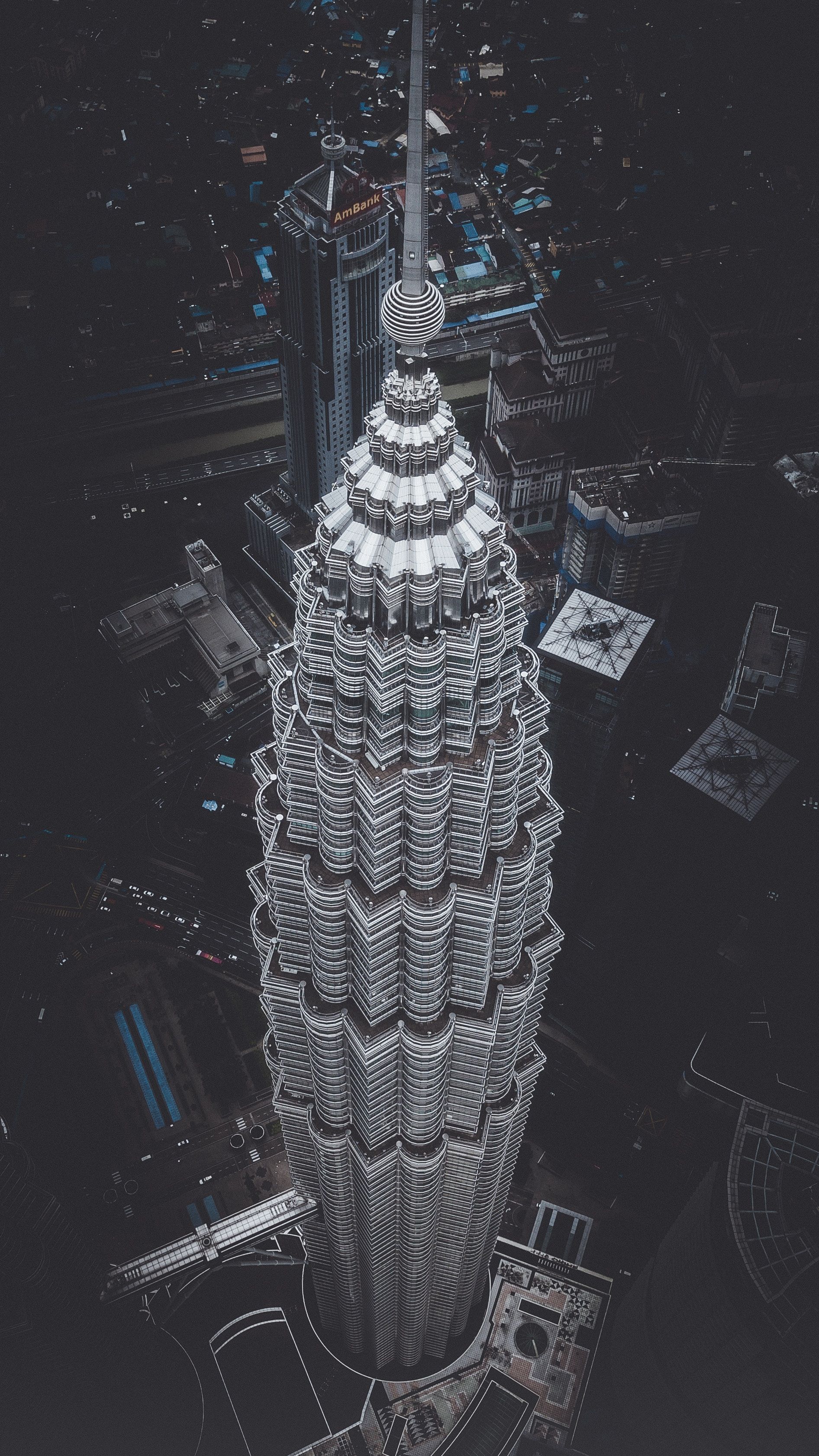 Kuala Lumpur Skyscraper Aerial - architecture wallpaper for OpersCraft