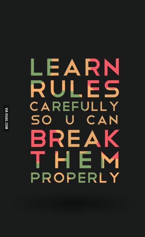 Learn Rules Wisely - motivation wallpaper for OpersCraft