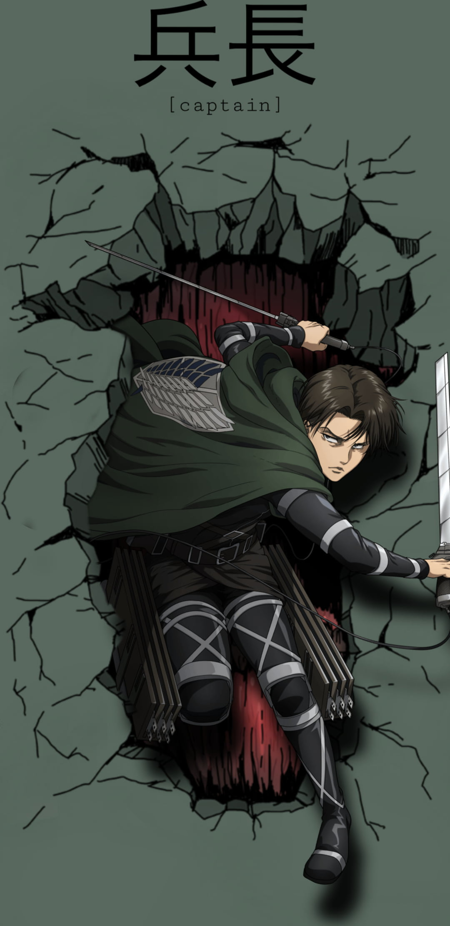 Levi Ackerman Breakthrough - anime wallpaper for OpersCraft