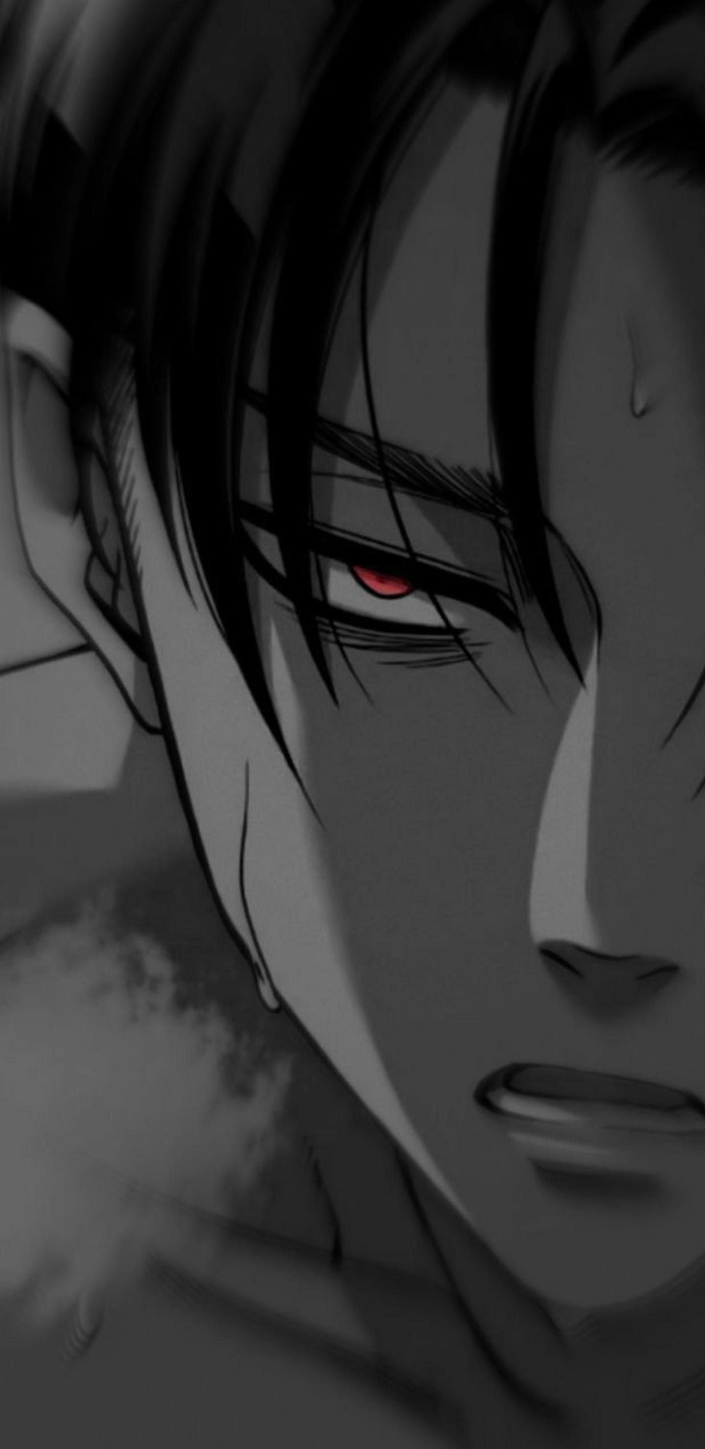 Levi Ackerman Red Eye - naruto wallpaper for OpersCraft