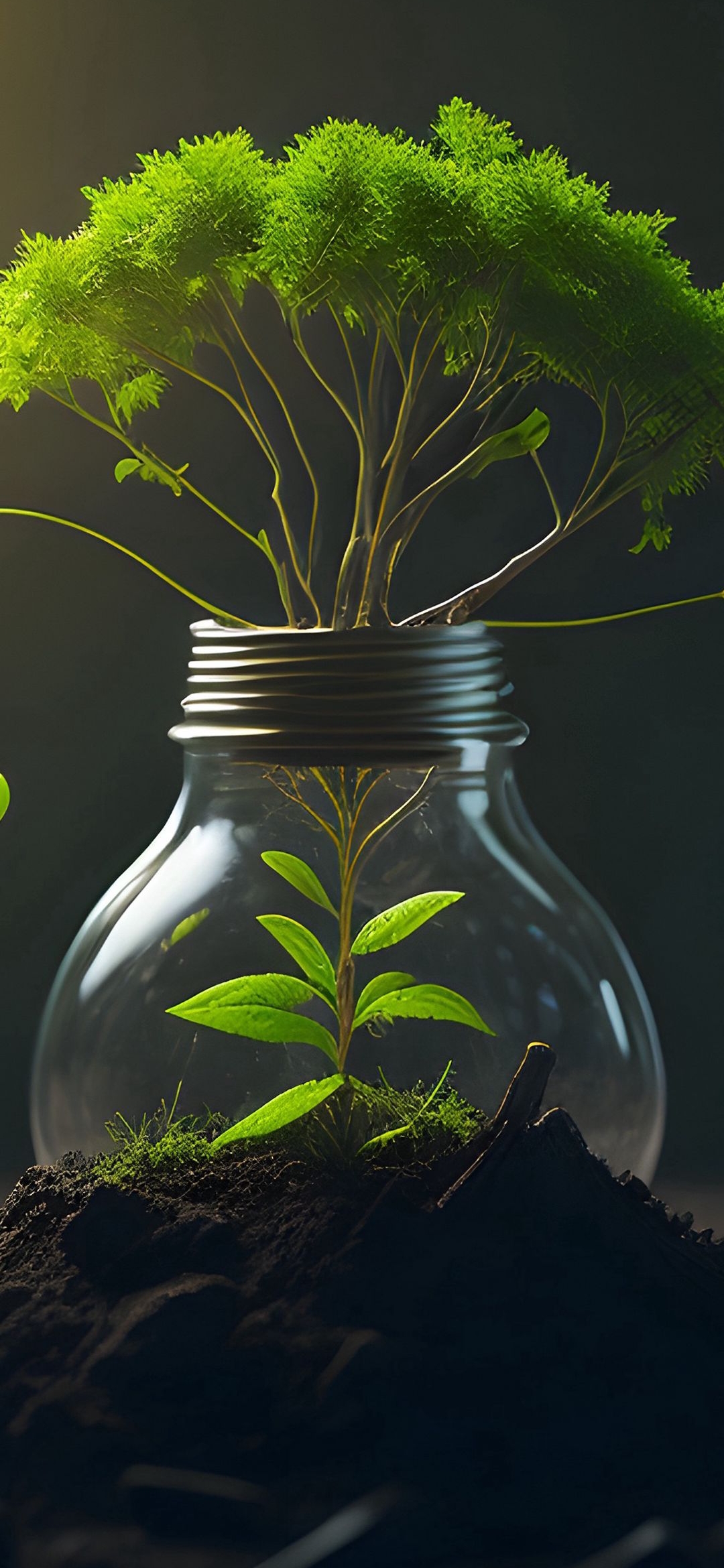 Life in a Bulb - botanical wallpaper for OpersCraft