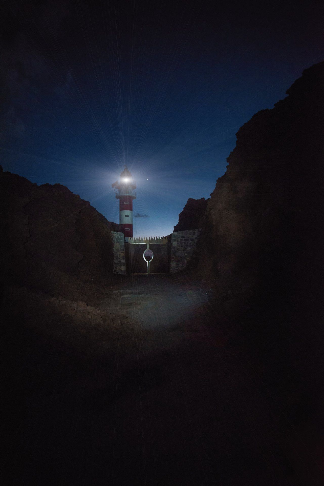 Lighthouse at Nightfall - lighthouse wallpaper for OpersCraft