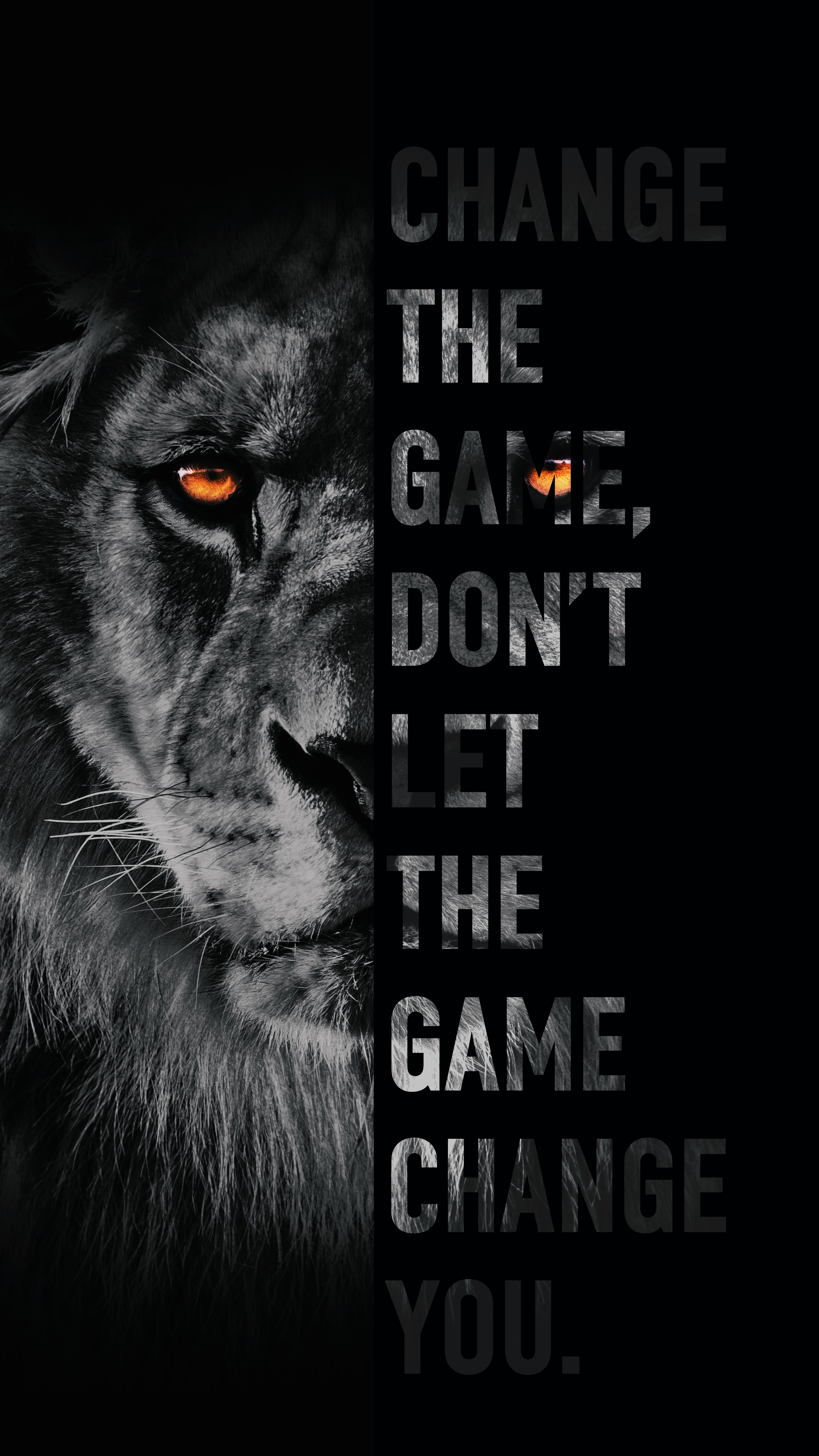 Lion Motivation Dark Wallpaper - quotes wallpaper for OpersCraft