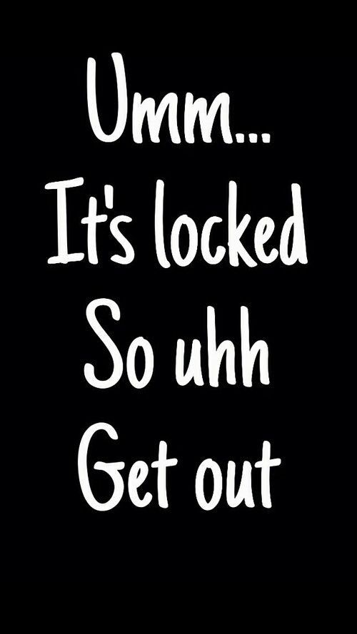 Locked Screen Message - funny wallpaper for OpersCraft