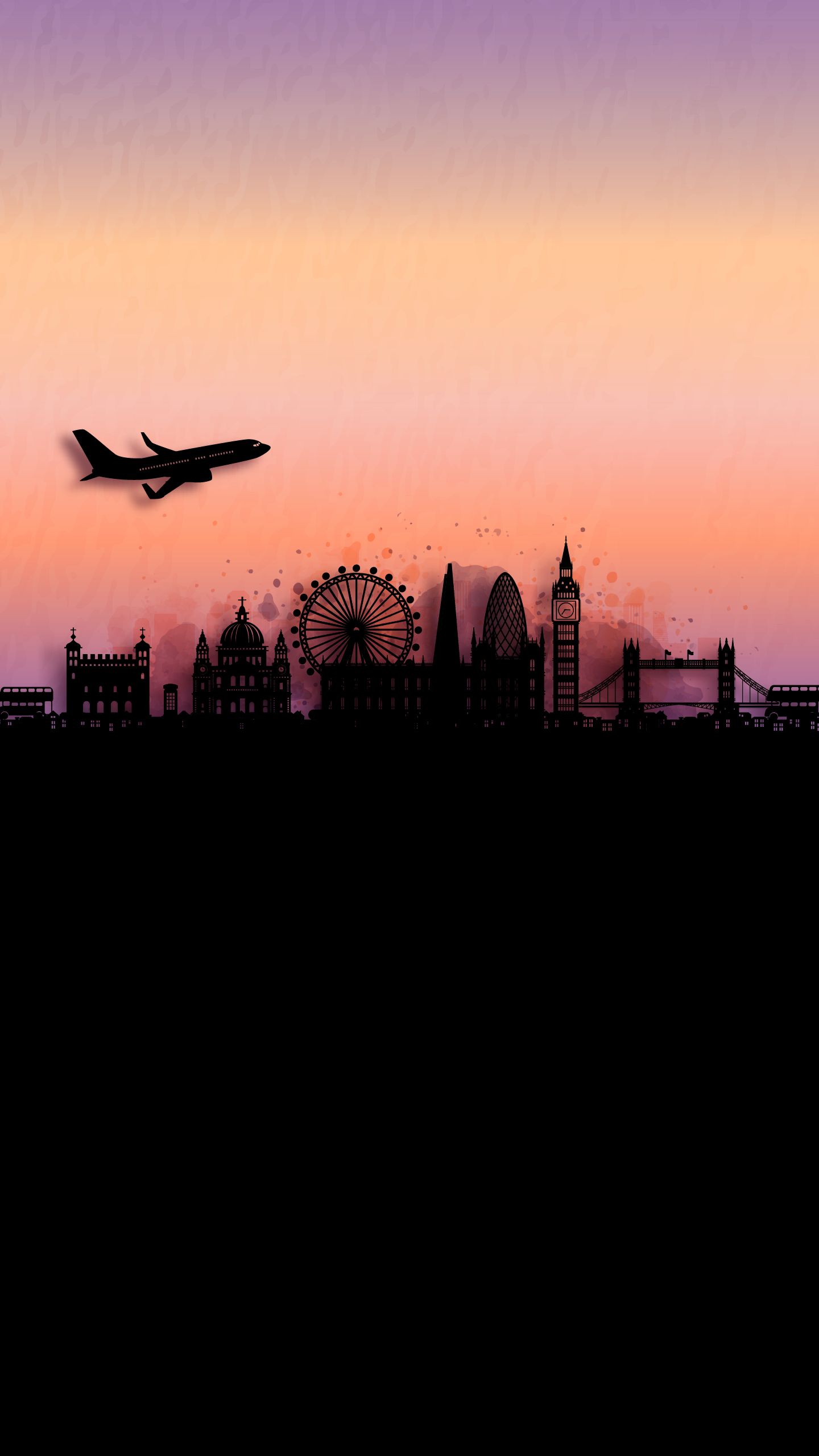 London Skyline Sunset Flight - city wallpaper for OpersCraft