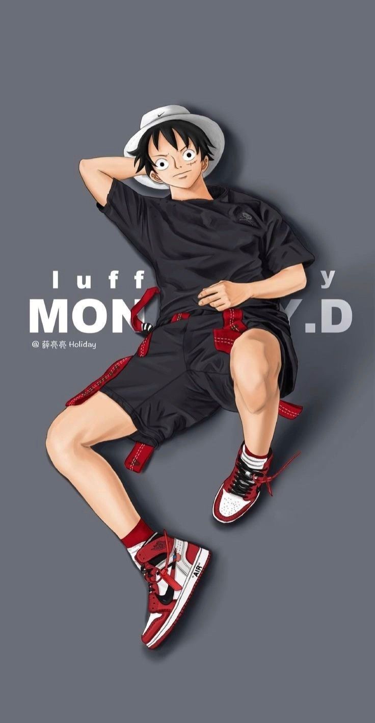 Luffy's Stylish Pose - ghetto wallpaper for OpersCraft