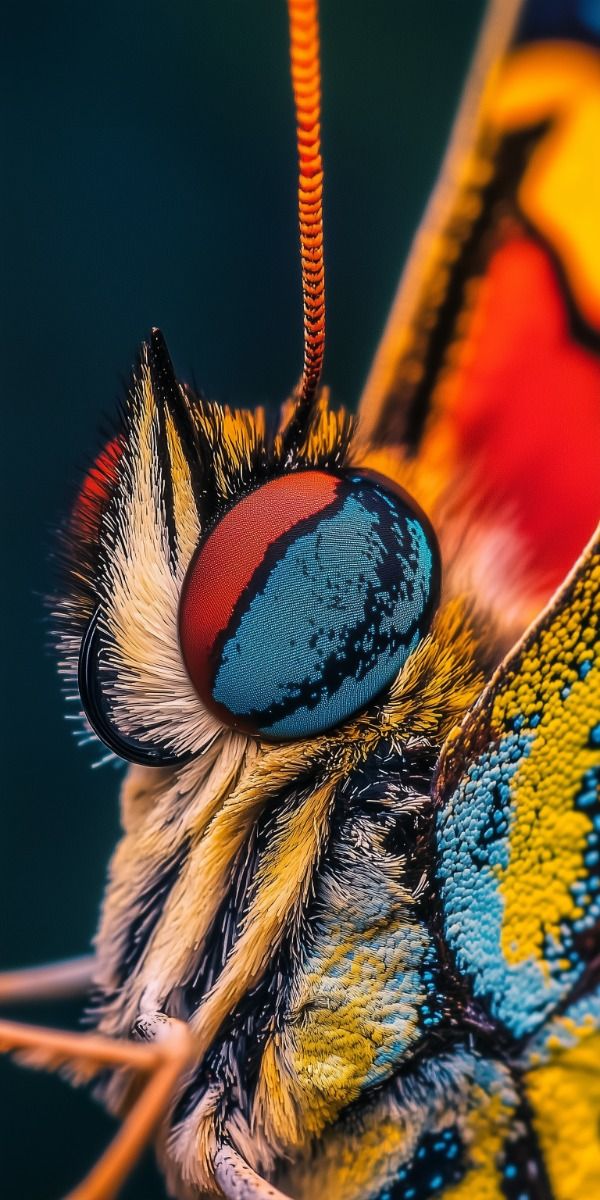 Macro Butterfly Eye - insects wallpaper for OpersCraft