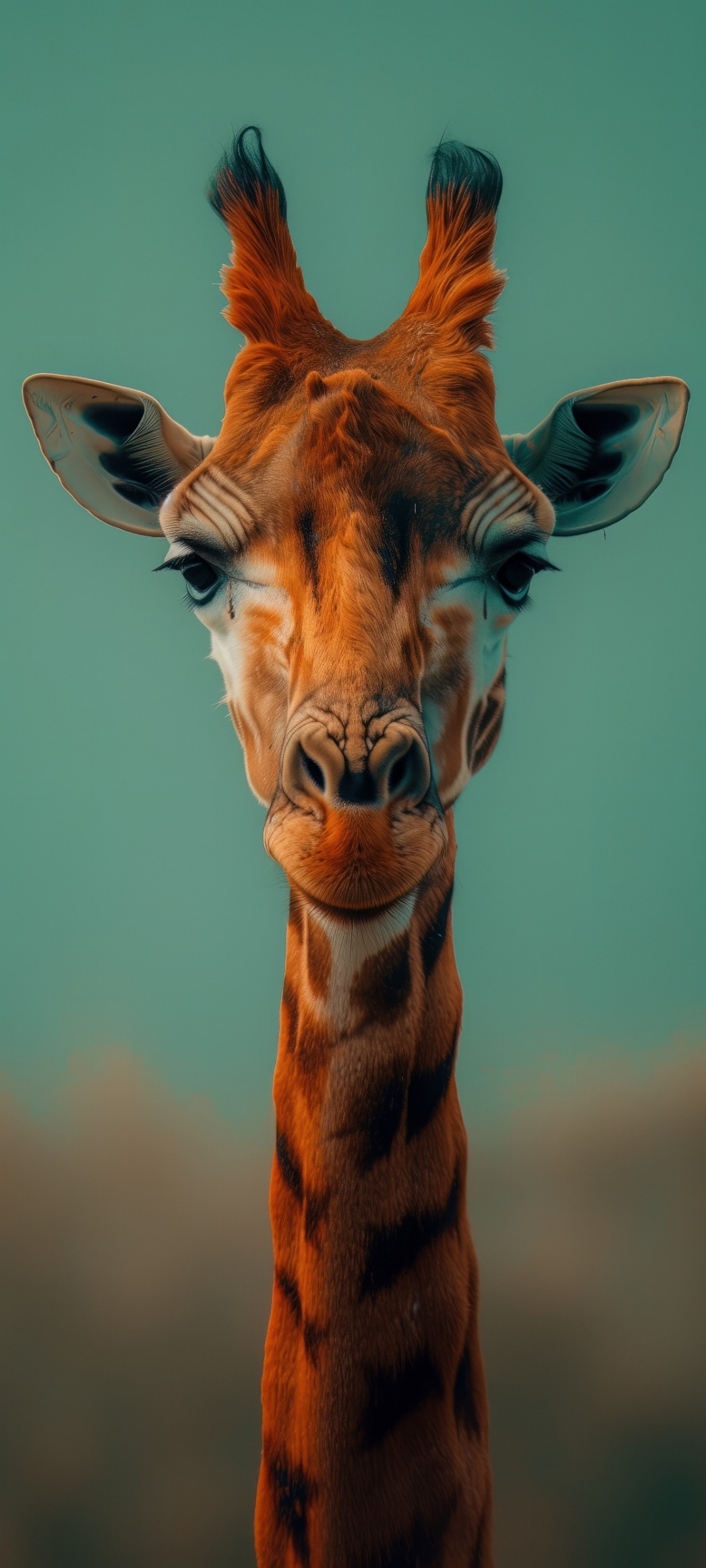 Majestic Giraffe Portrait - giraffe wallpaper for OpersCraft