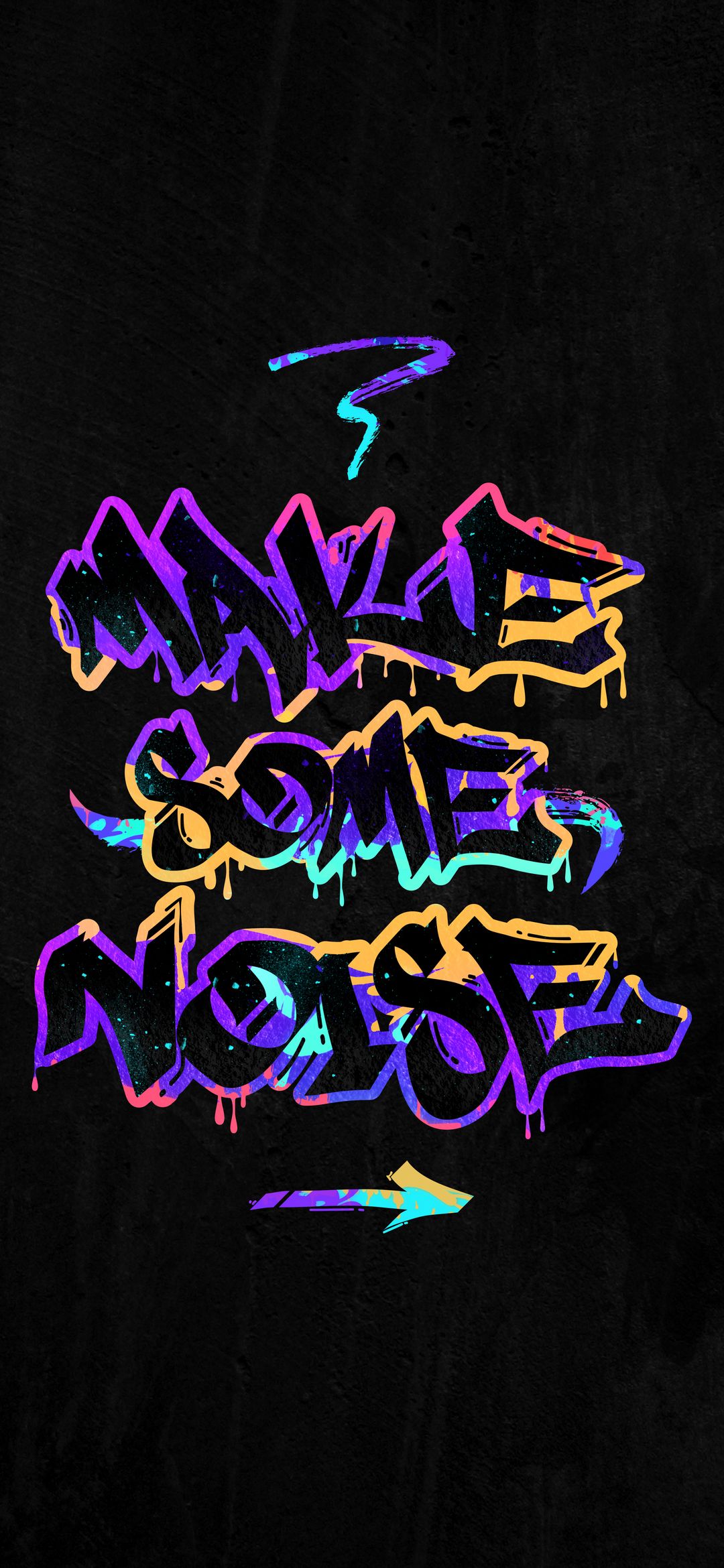 Make Some Noise Graffiti - graffiti wallpaper for OpersCraft