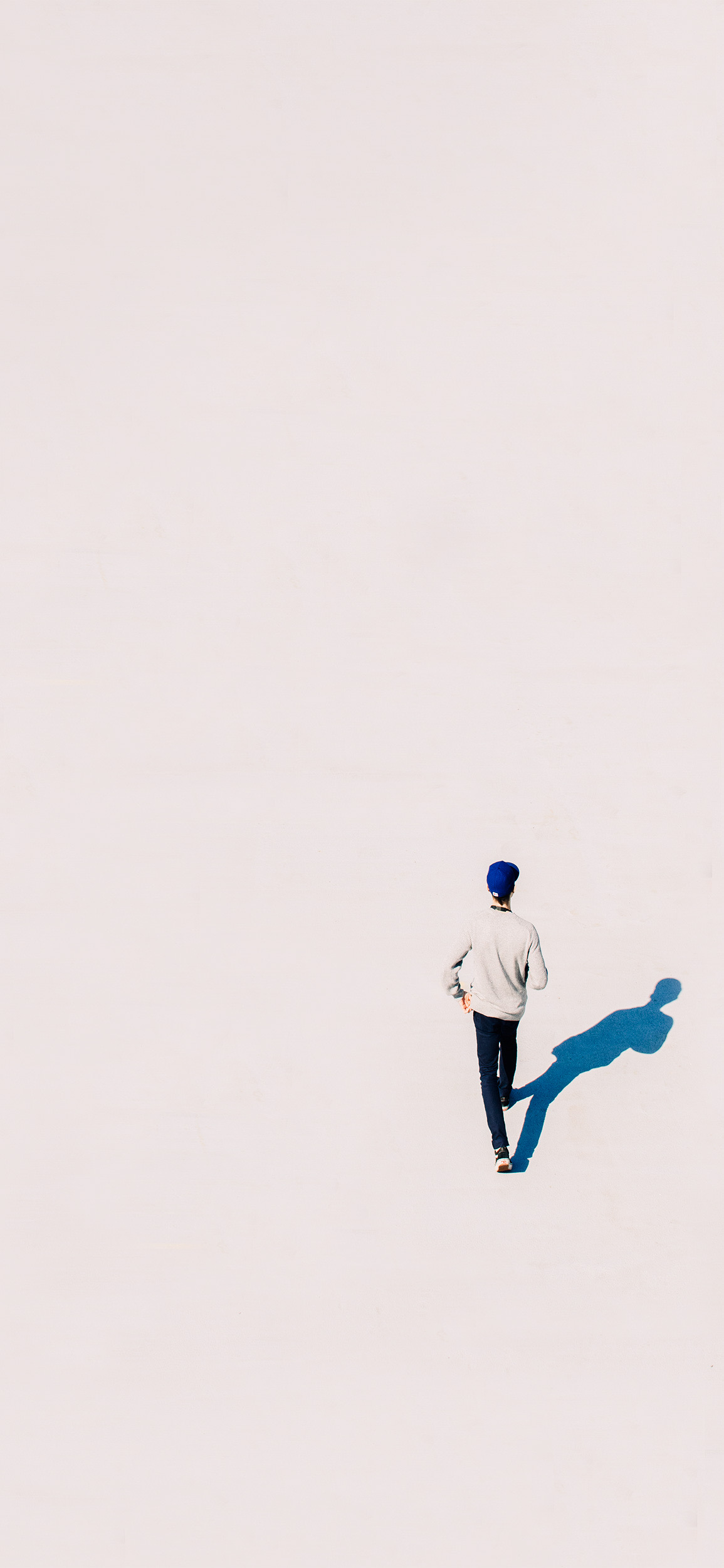 Man Walking Away - minimal wallpaper for OpersCraft