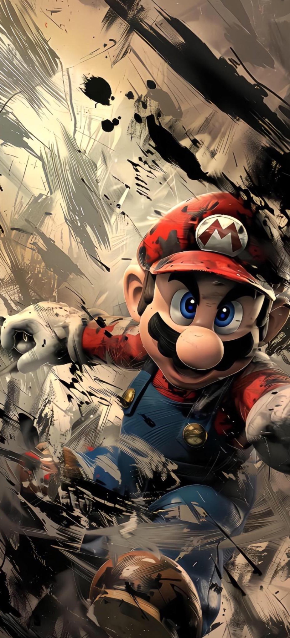 Mario Abstract Art - mario wallpaper for OpersCraft