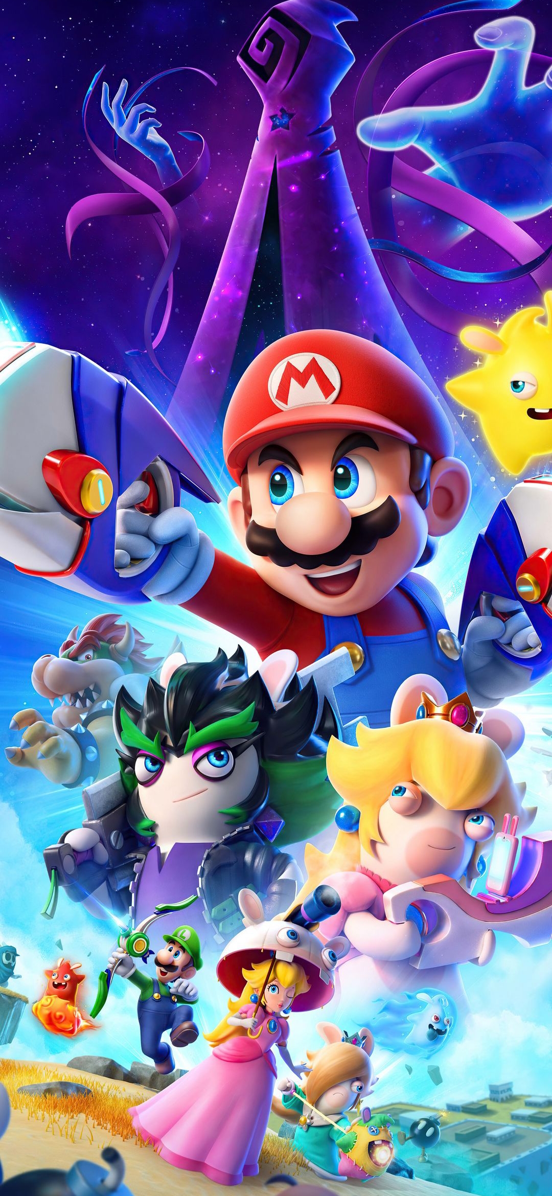 Mario Rabbids Sparks of Hope - mario wallpaper for OpersCraft