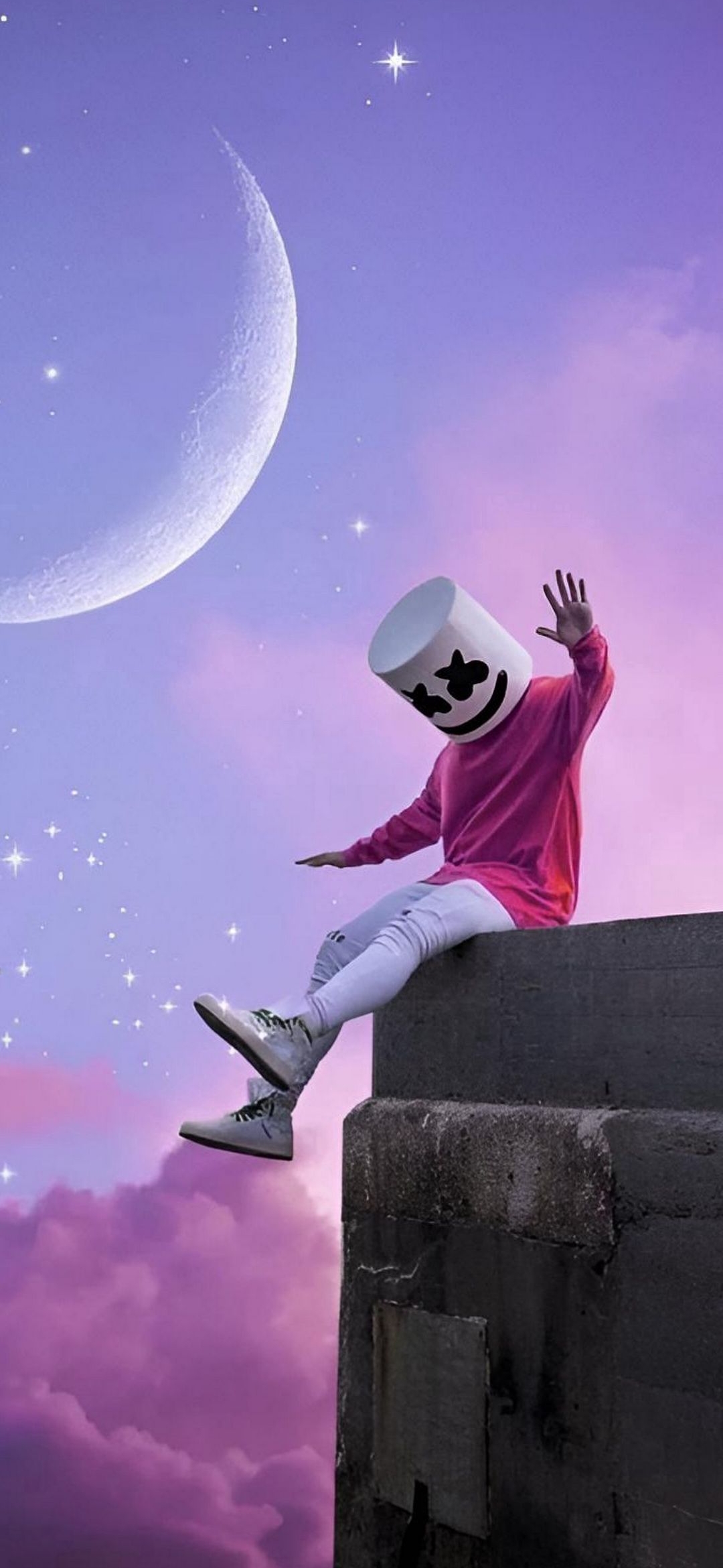 Marshmello Moon Dream - dope wallpaper for OpersCraft
