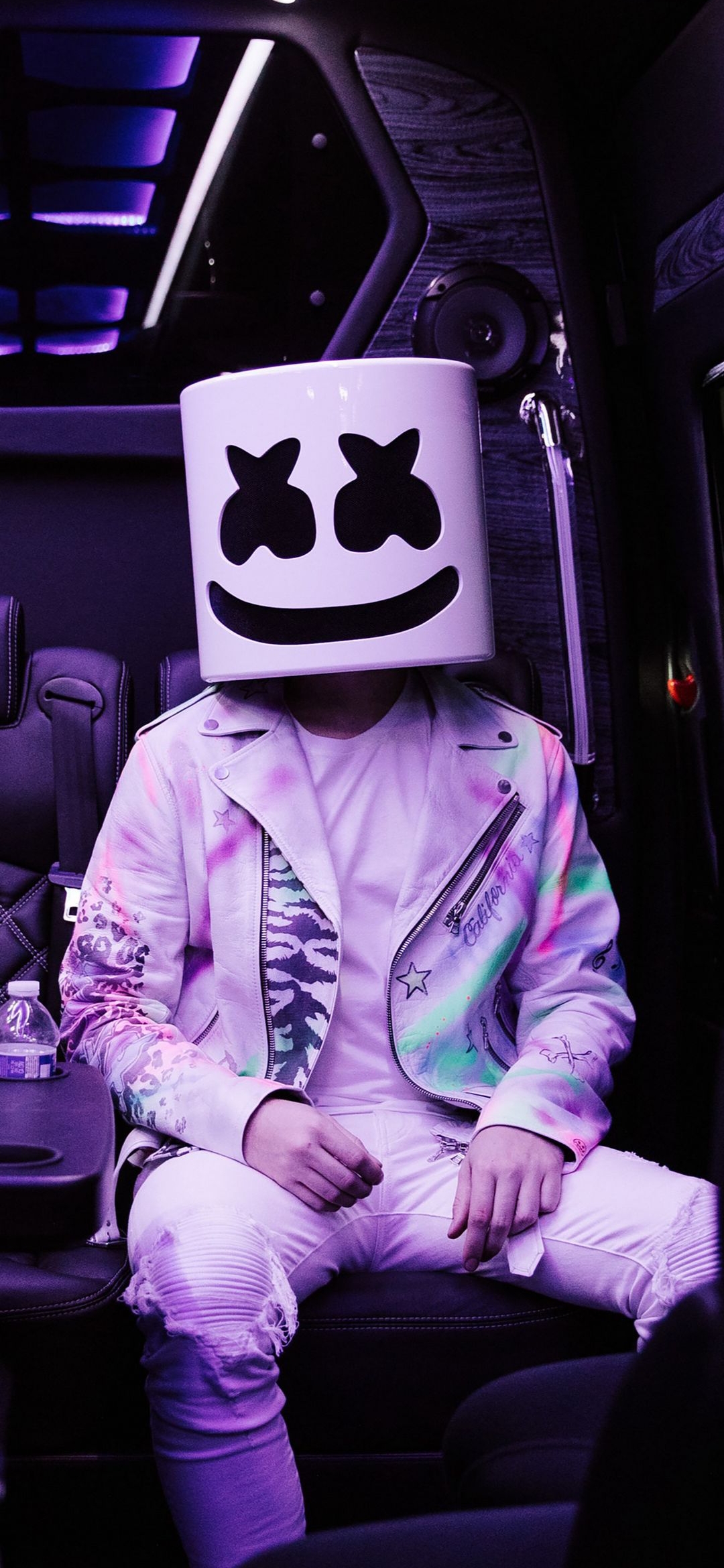 Marshmello Purple Ride - dope wallpaper for OpersCraft